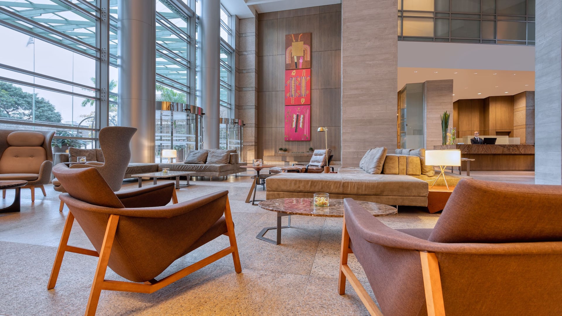 Grand Hyatt São Paulo Lobby Chairs