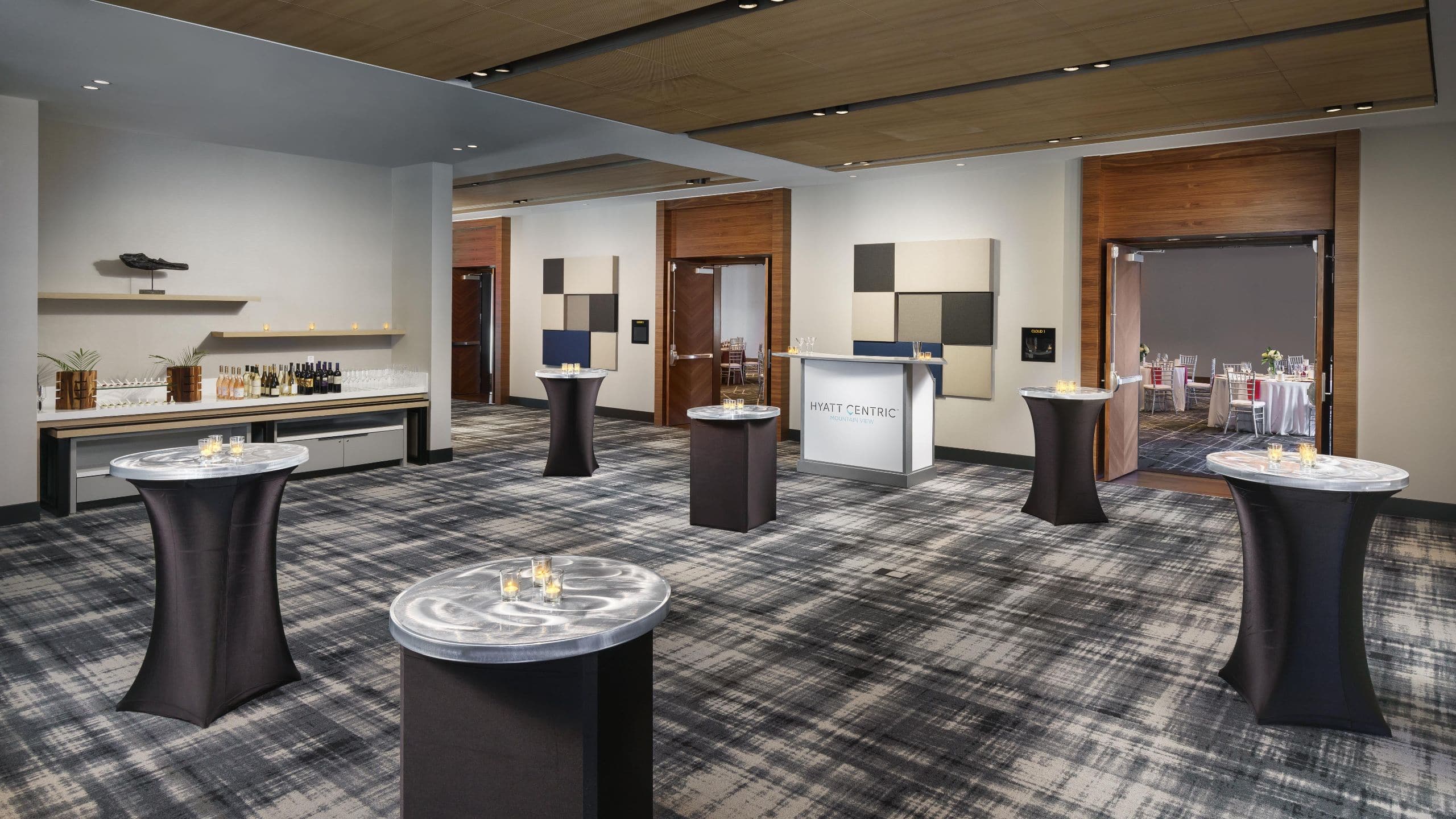Hyatt Centric Mountain View Prefunction Space