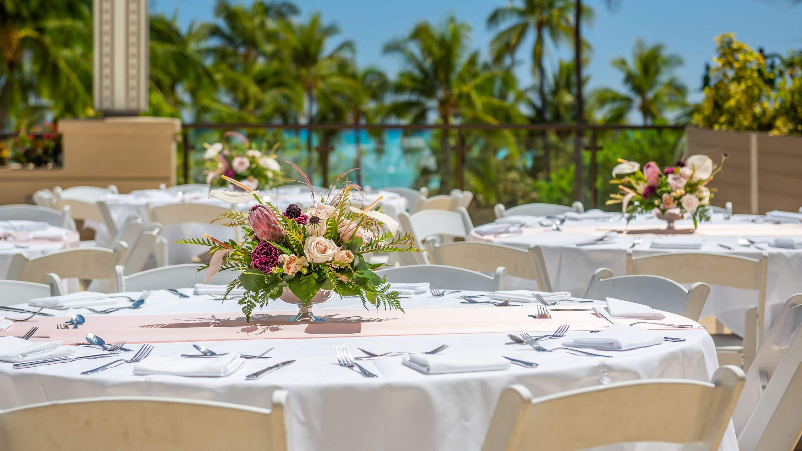 Hyatt Regency Waikiki Beach Resort and Spa Na Lea Terrace Banquet Wedding