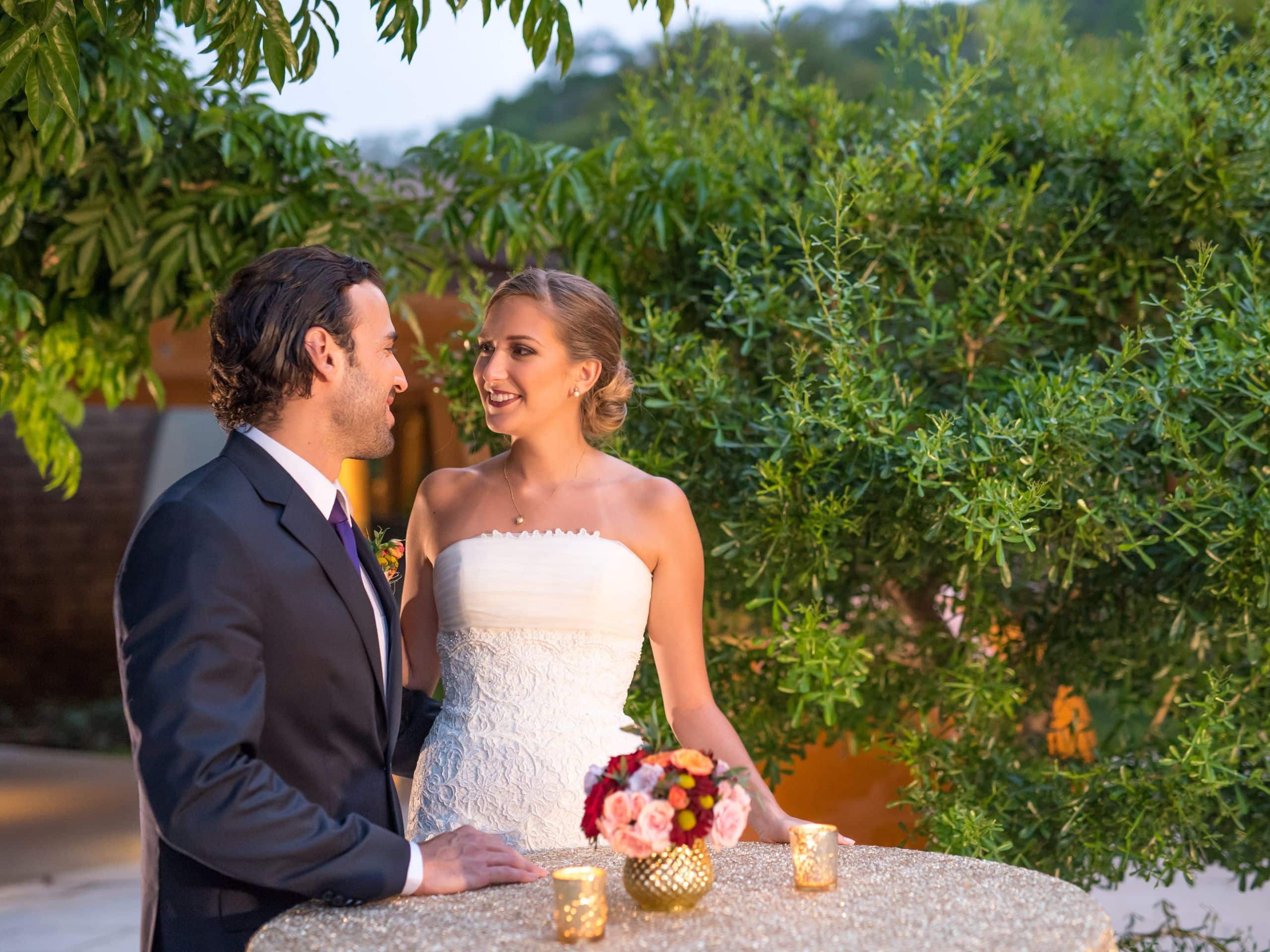 Andaz Costa Rica Resort at Peninsula Papagayo Wedding Couple