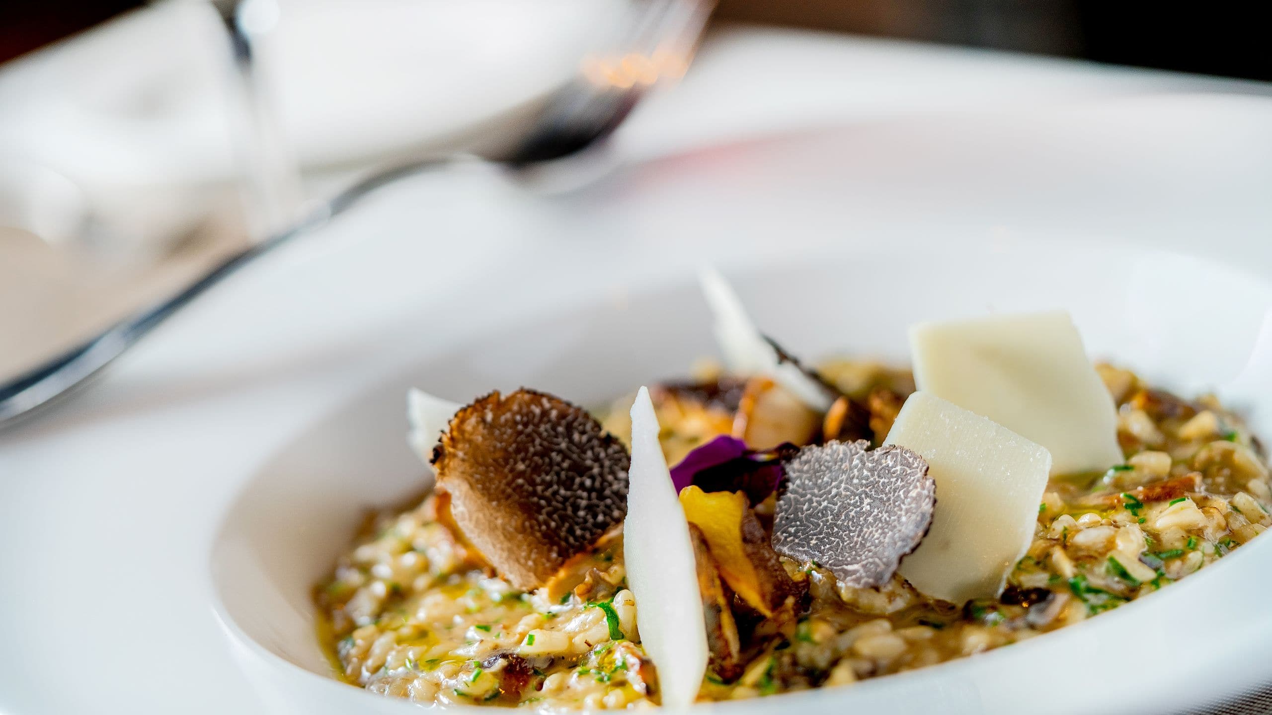 Hyatt Centric Las Condes Santiago Main Course Mushroom Risotto