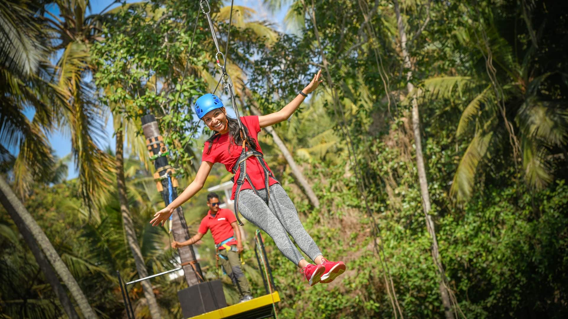 Grand Hyatt Goa Adventure Park Zip Line