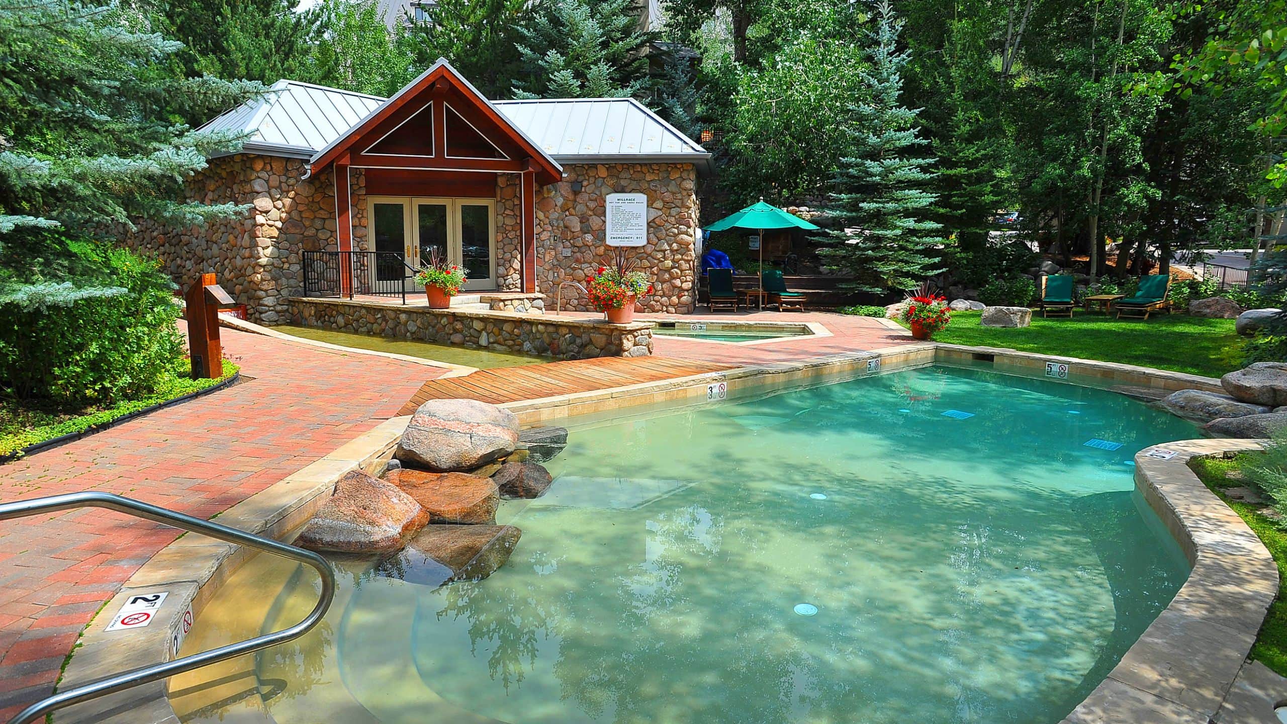 Vail Residences at Cascade Village Condos Millrace Pool