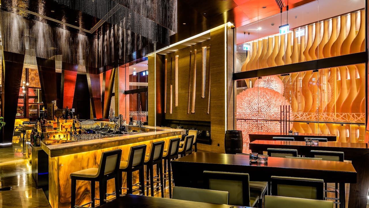 Lexx Bar & Cigar Lounge at Grand Hyatt Abu Dhabi