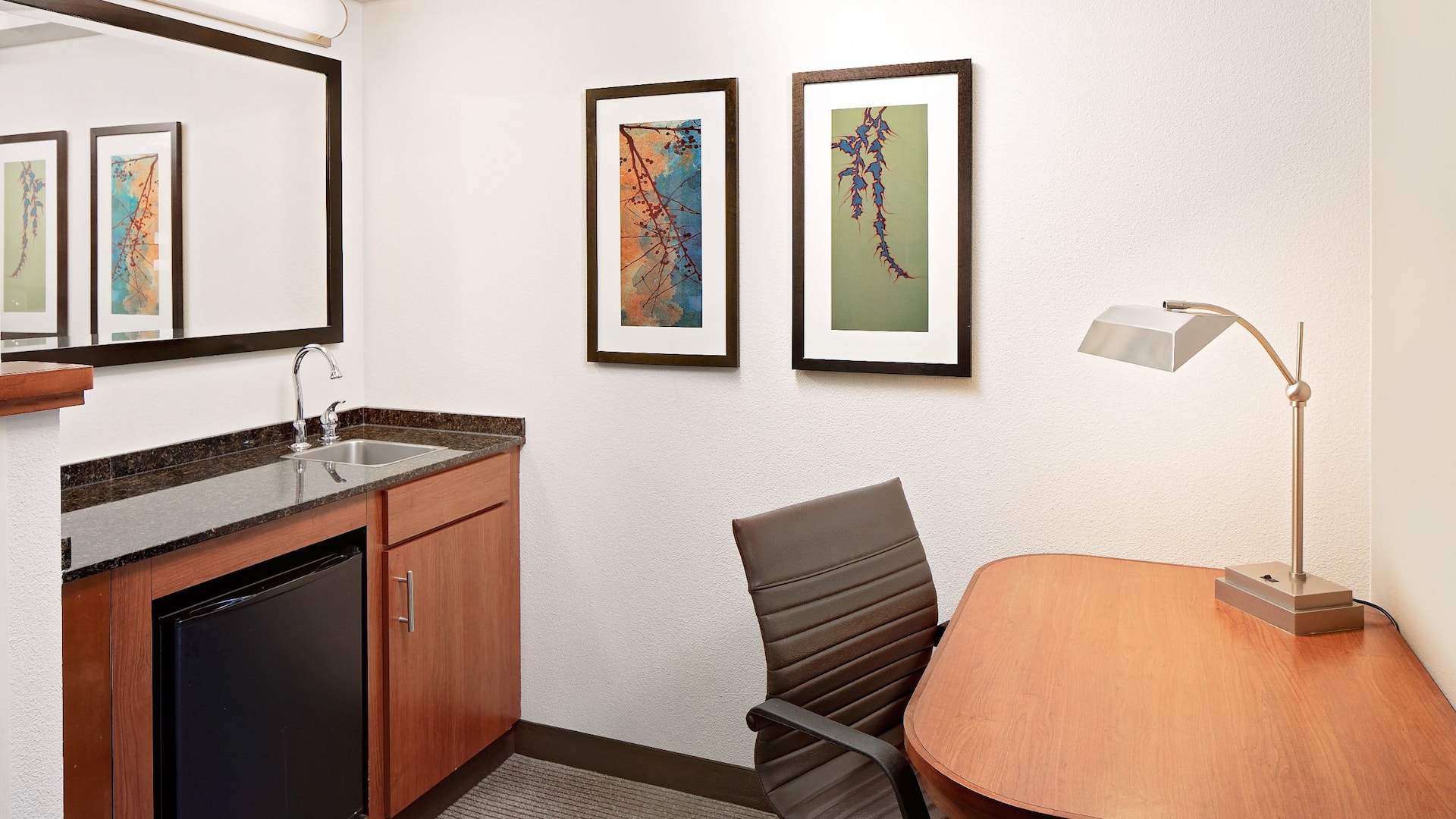 第 3，共 4 Hyatt Place Ontario/Rancho Cucamonga Guestroom Desk