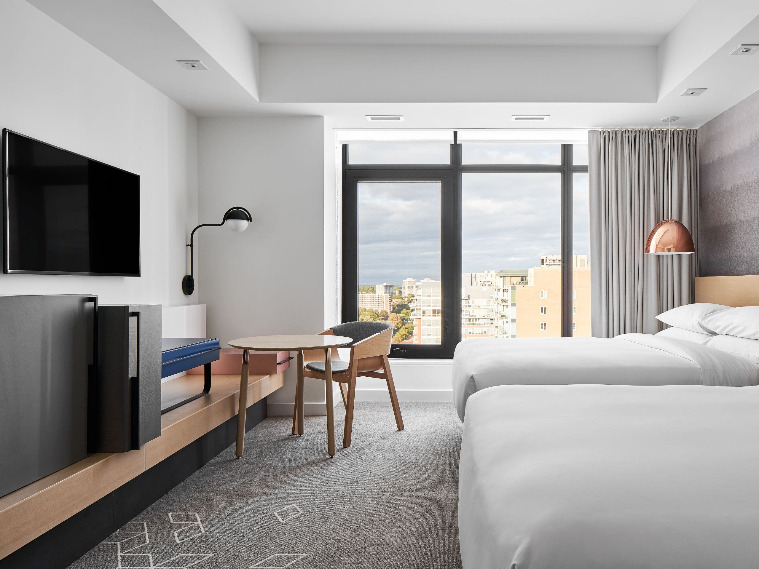 Andaz Ottawa ByWard Market Queen Guestroom City