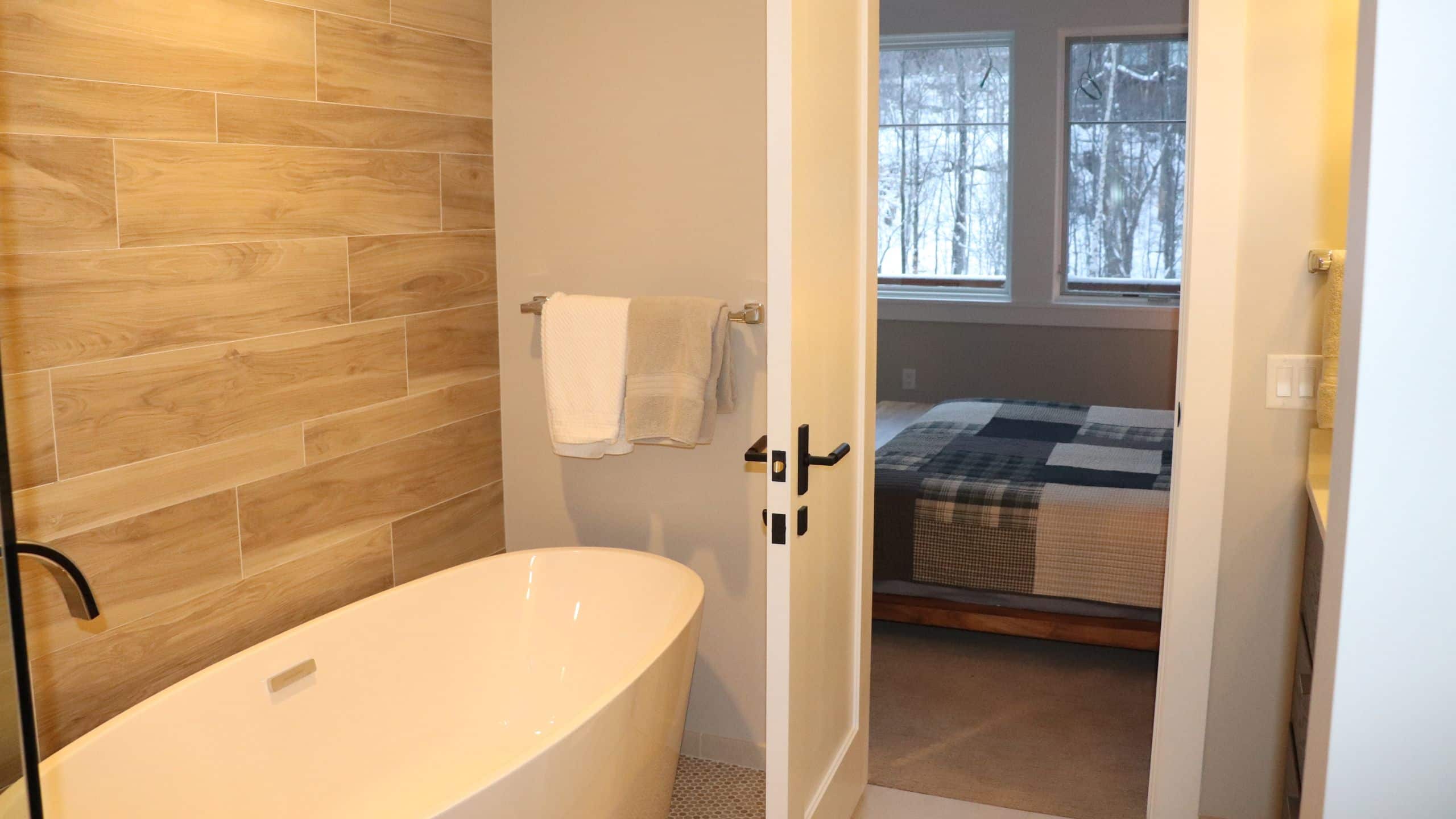 4 of 5 The Lodge at Spruce Peak Village Townhome Bathroom