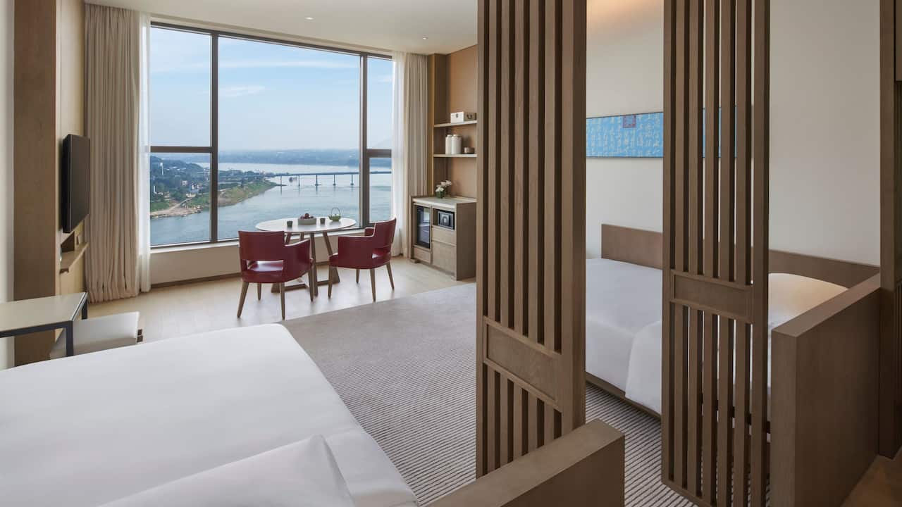 Two Twins Guestroom River View