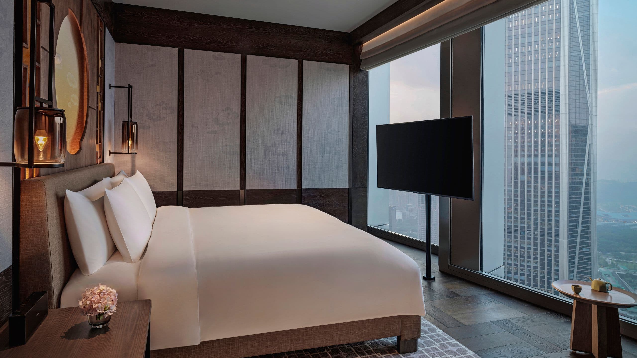 Park Hyatt Shenzhen Park Skyline View Suite Bedroom