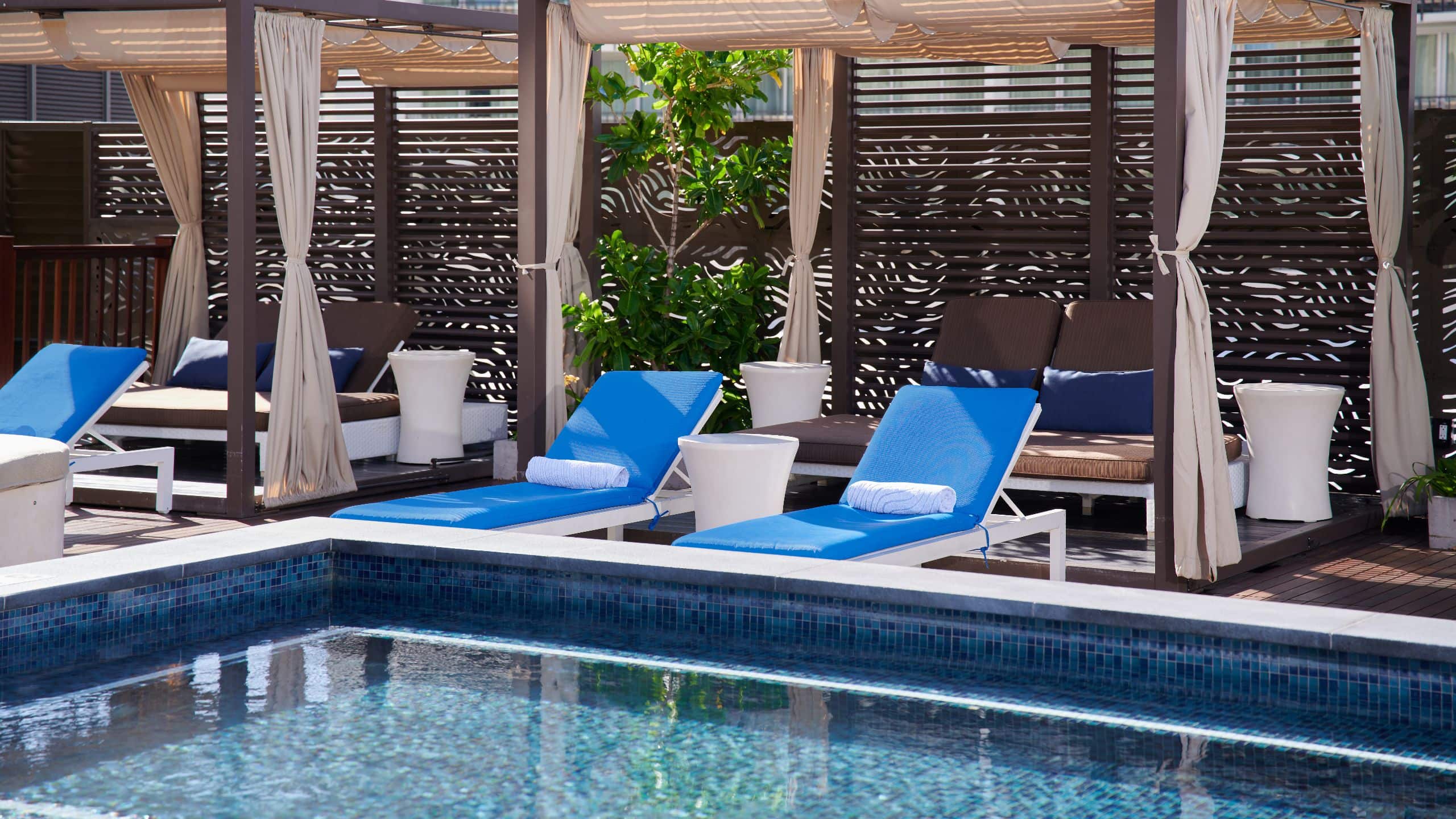 Hyatt Centric Waikiki Beach Pool Cabana