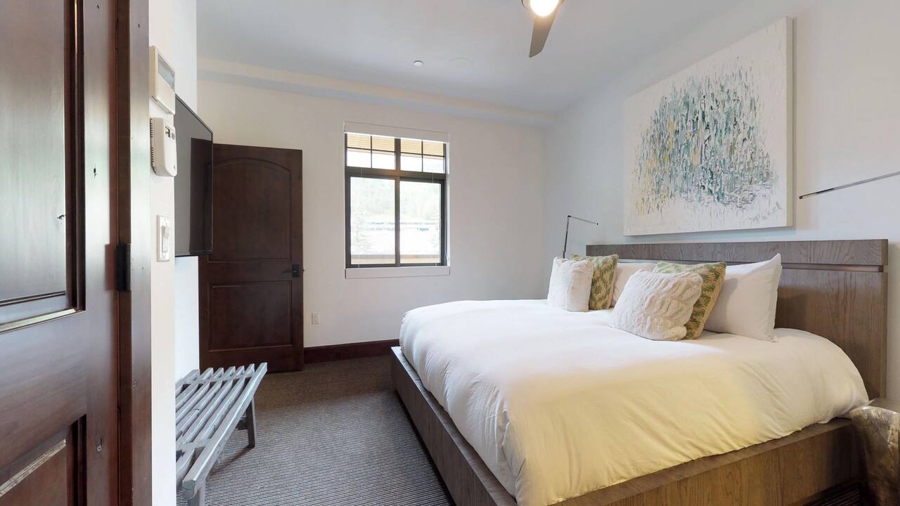 Three Bedroom, Three Bathroom Penthouse Bedroom