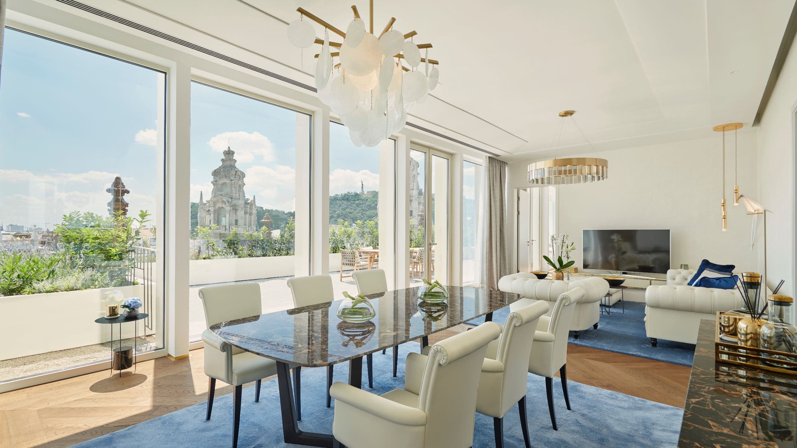 3/6 Párisi Udvar Hotel Budapest Living Room