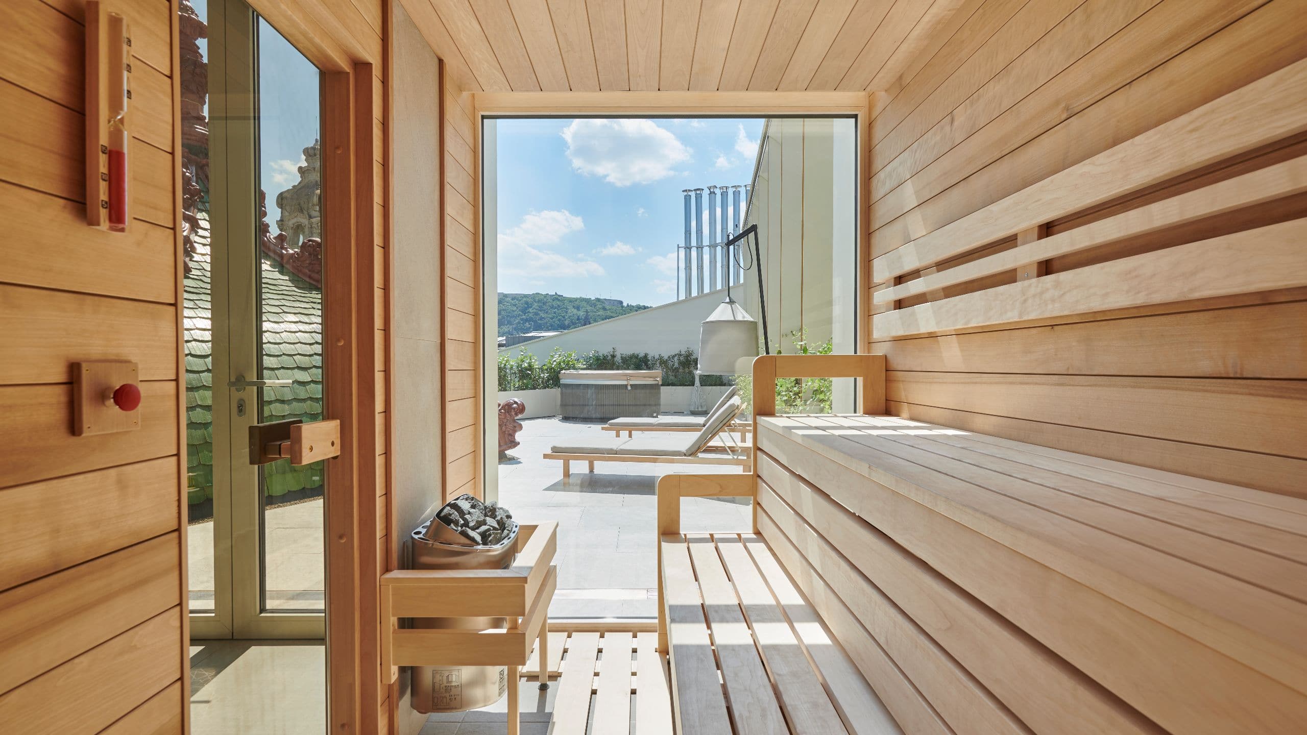 Párisi Udvar Hotel Budapest Sauna