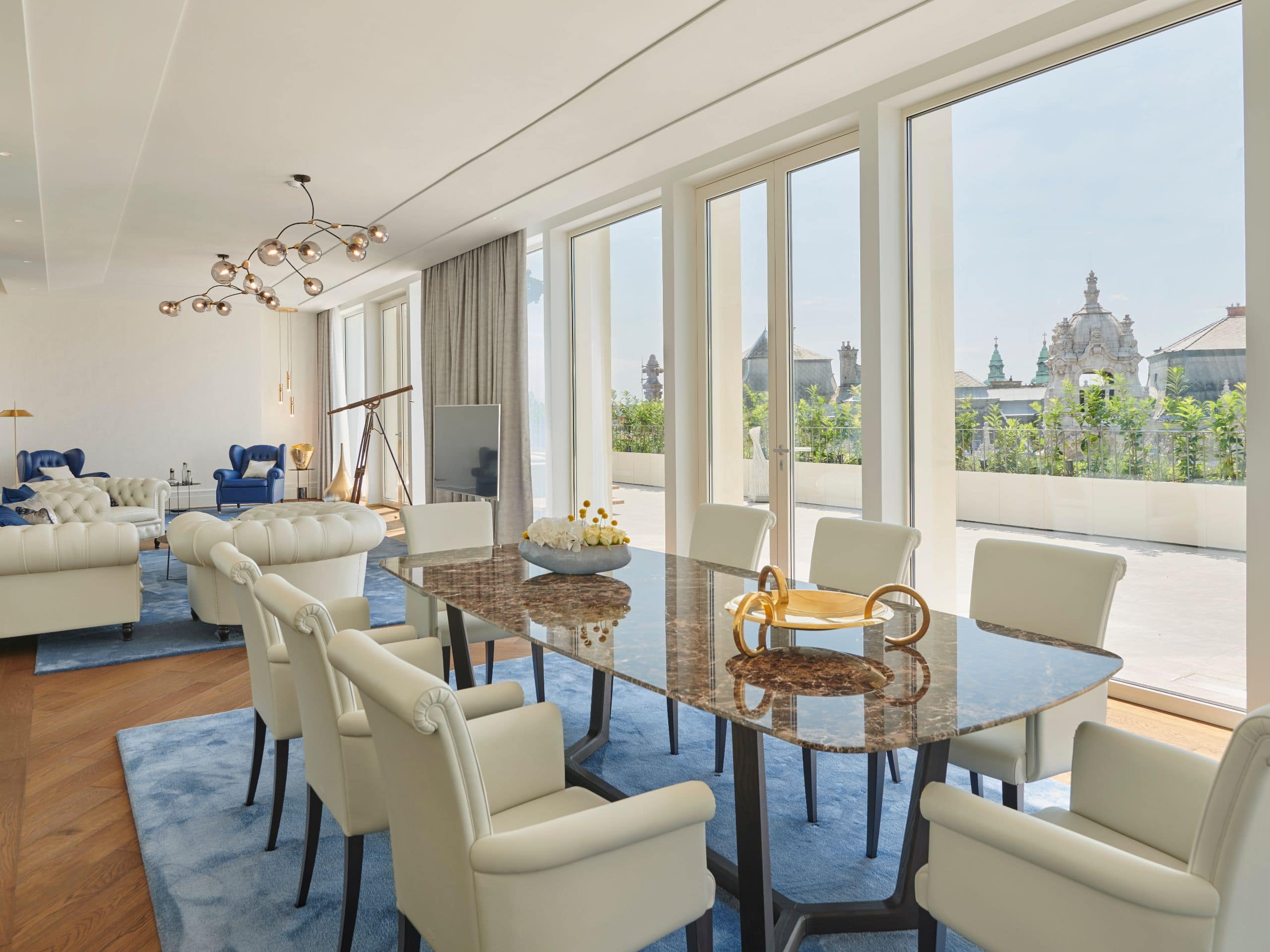 Párisi Udvar Hotel Budapest Paris Residence Living Room