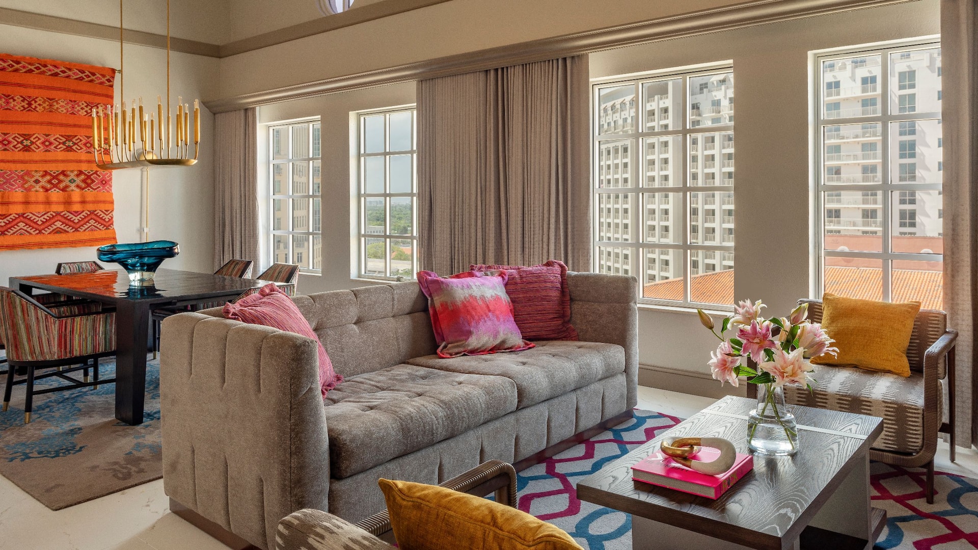 Hyatt Regency Coral Gables Andalusia Luxury Suite Living Area