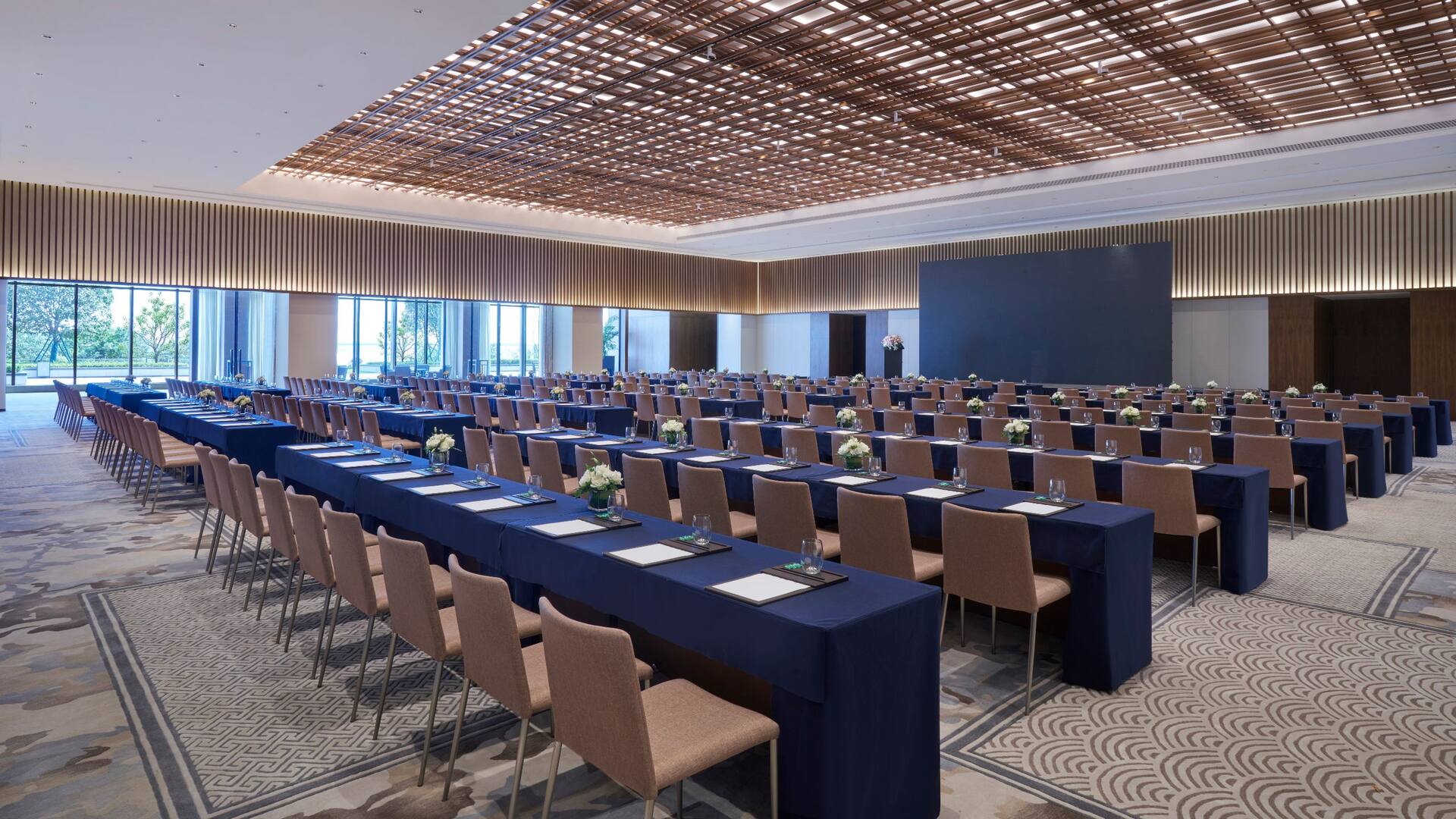 Hyatt Regency Zhuzhou Regency Ballroom Classroom Setup
