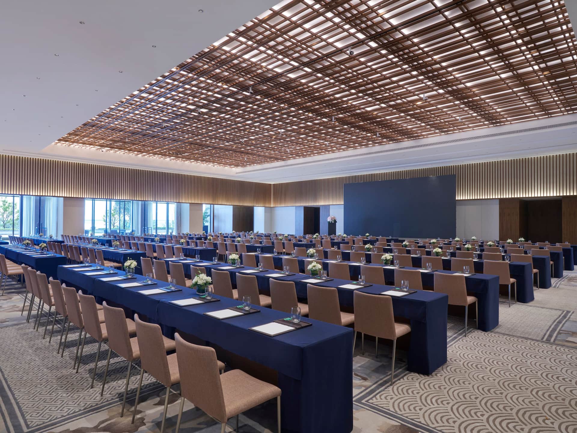 Hyatt Regency Zhuzhou Regency Ballroom Classroom Setup