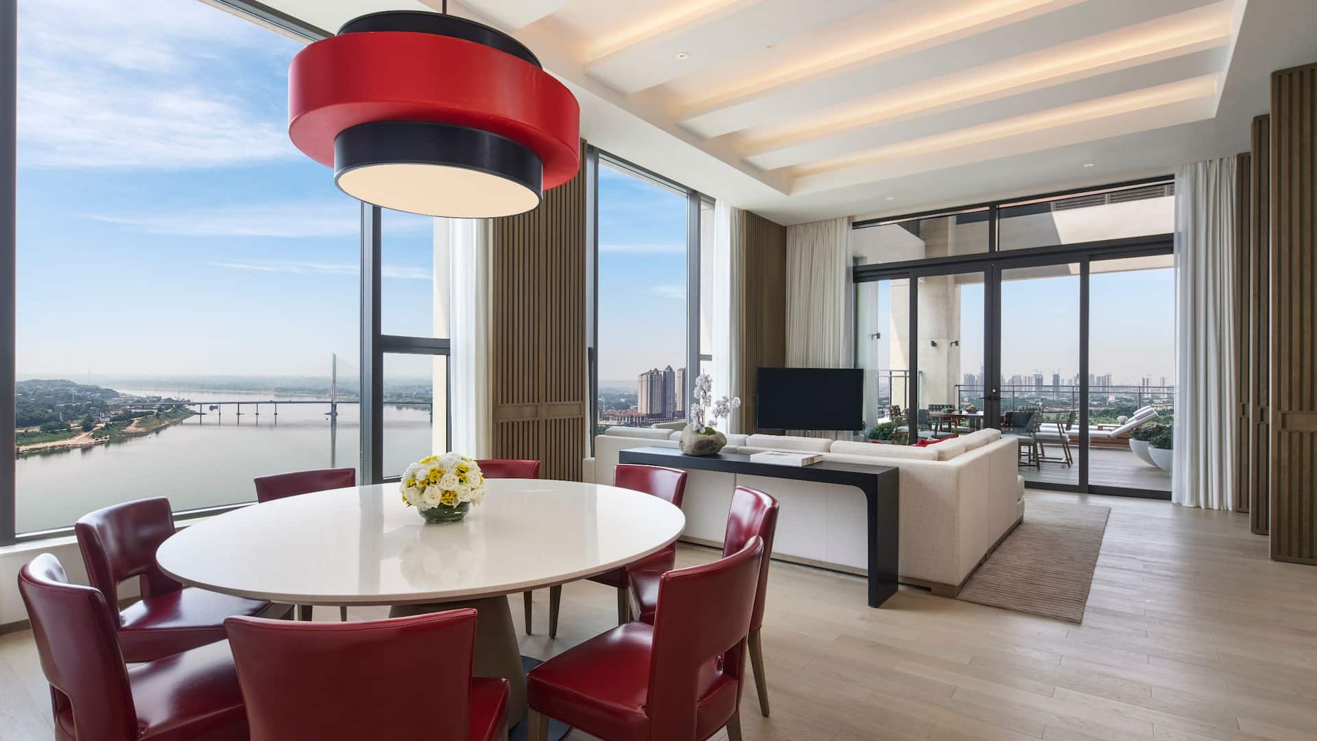 Hyatt Regency Zhuzhou Ambassador Suite Living Area