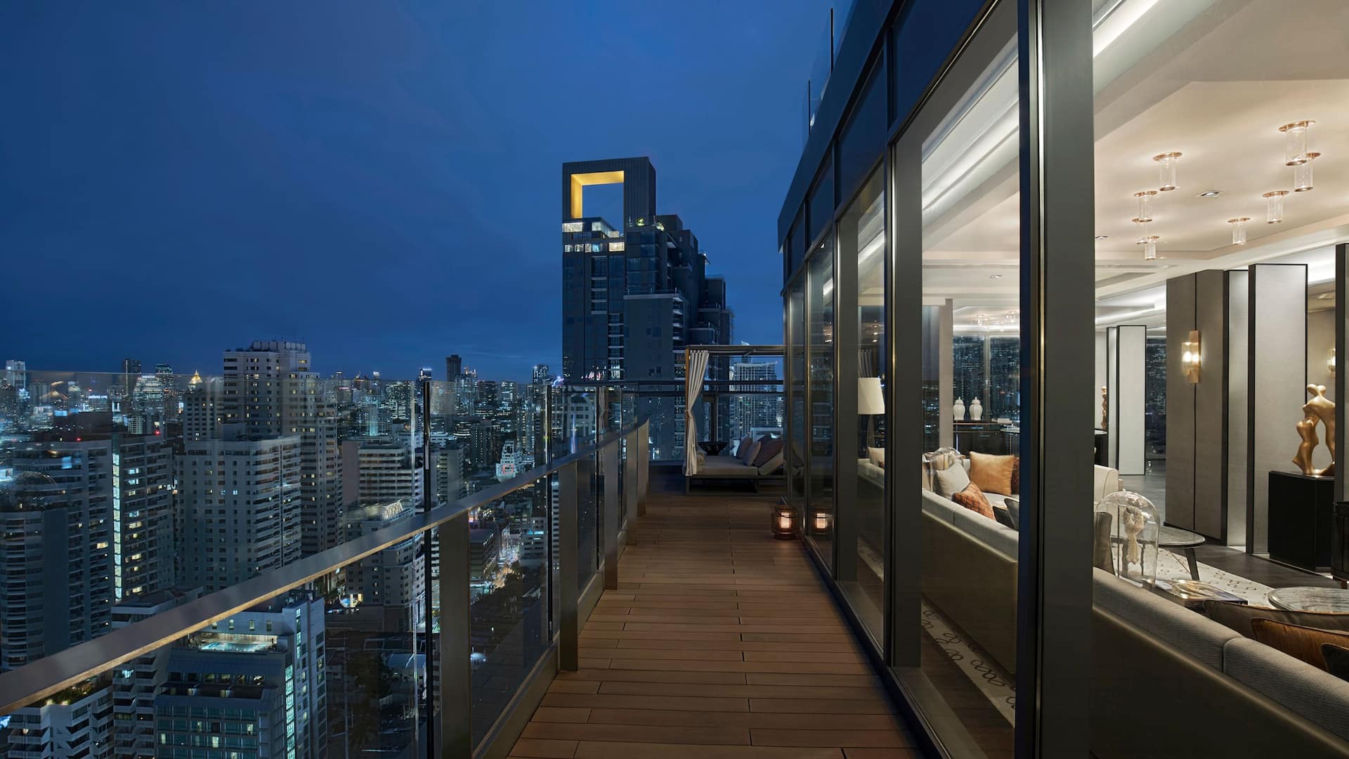Hyatt Regency Bangkok Sukhumvit Presidential Suite Balcony