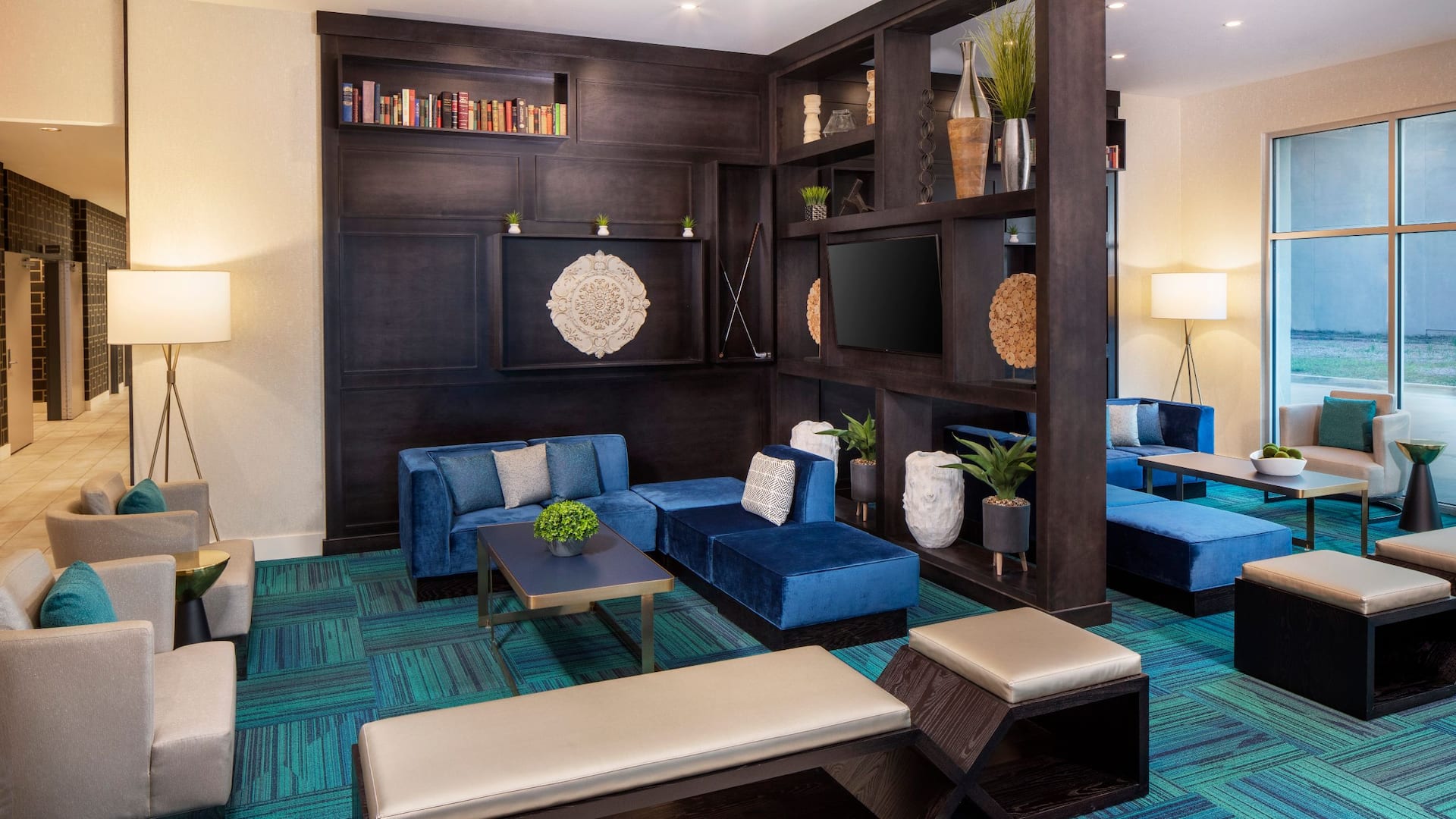 Hyatt House Augusta / Downtown Lobby Full Commons