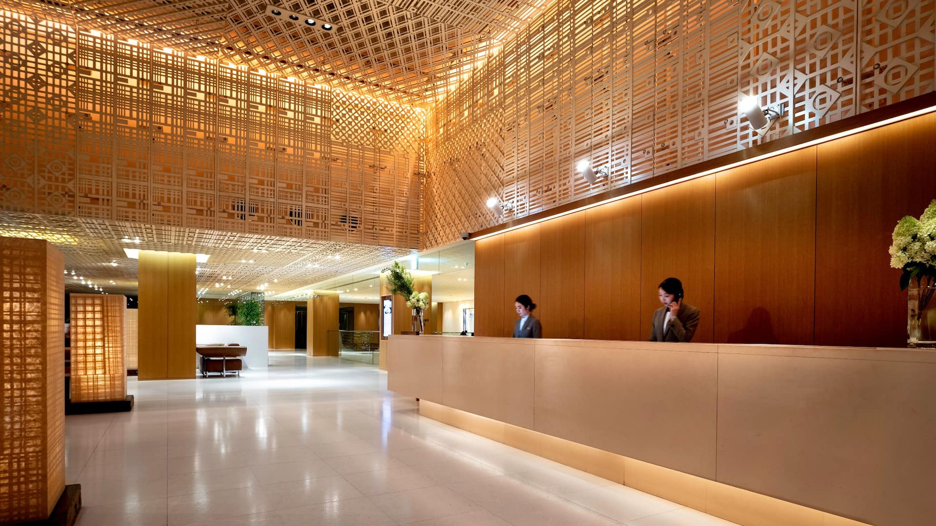 Hyatt Regency Kyoto Lobby Front Desk