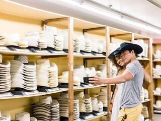 Global HY_P143 Cowboy Hat Shopping Austin