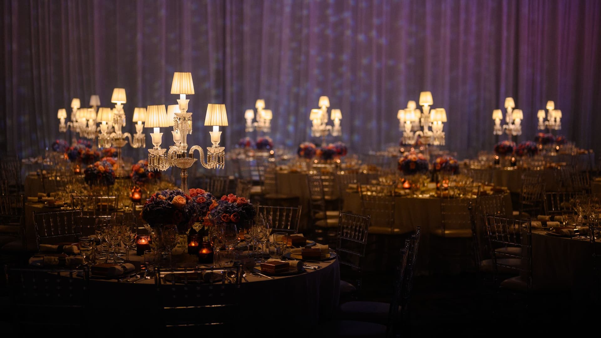 Grand Hyatt Erawan Bangkok Dim Light Table