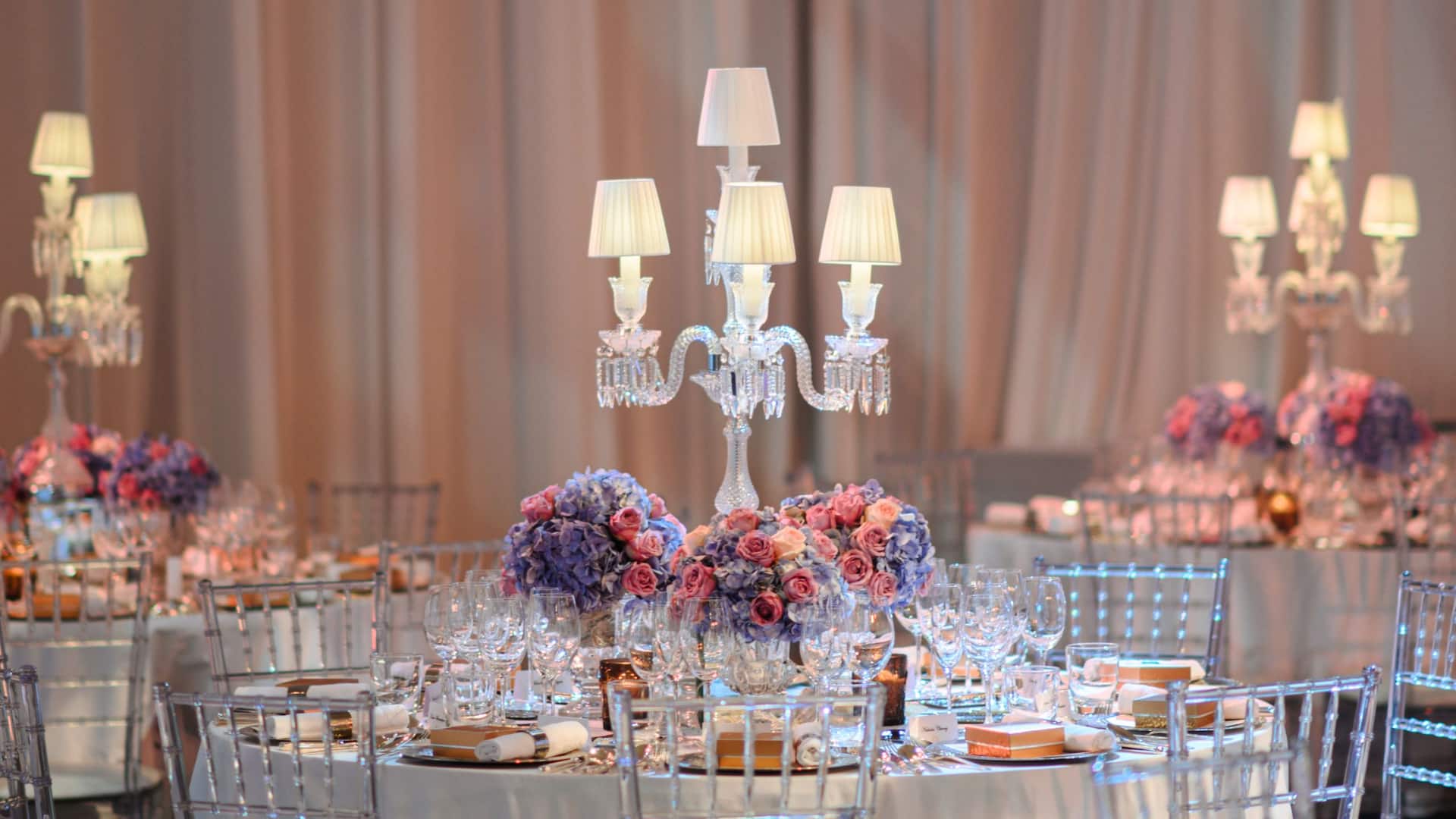 Grand Hyatt Erawan Bangkok Table Verical