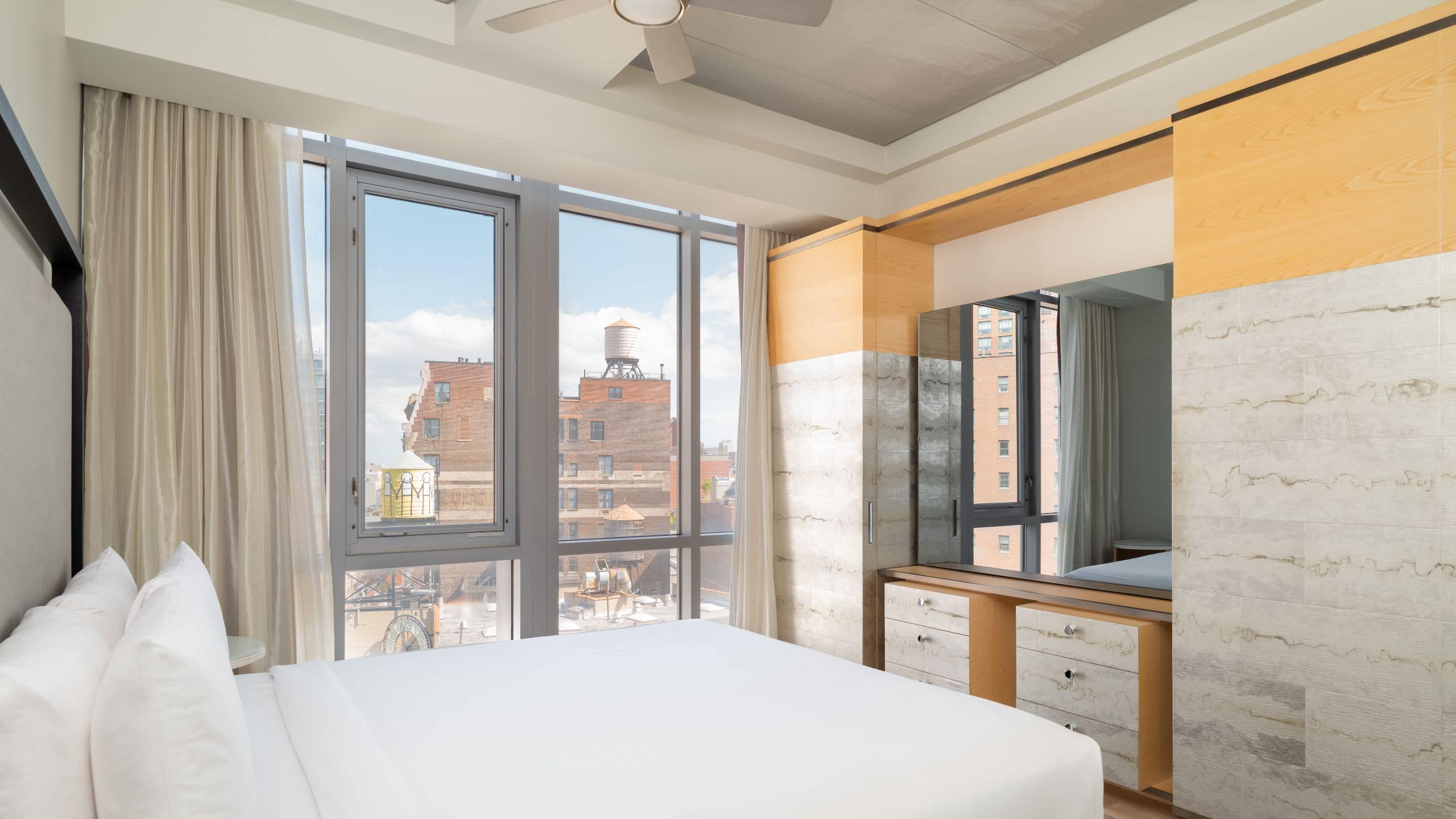 Hyatt Union Square New York Empyreal Suite Bedroom