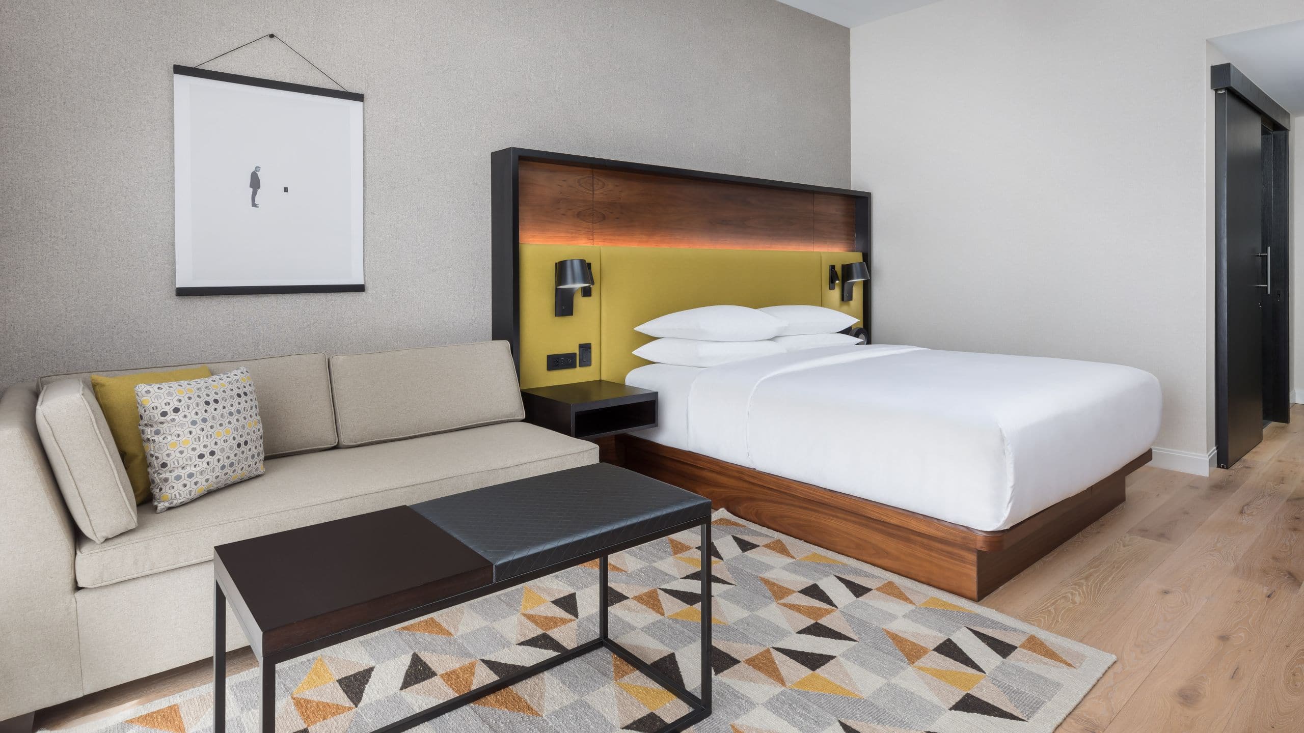 Hyatt Centric Mountain View King Couch