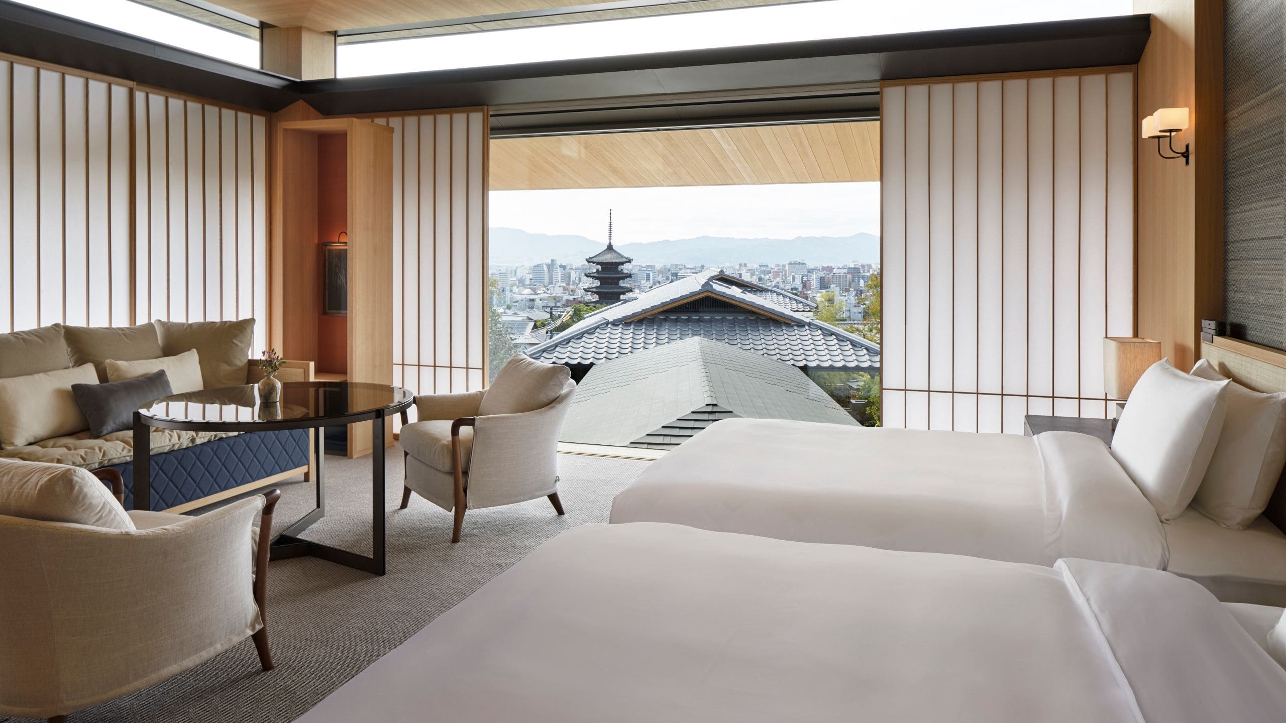 1 of 5 Park Hyatt Kyoto Twin Deluxe Guestroom