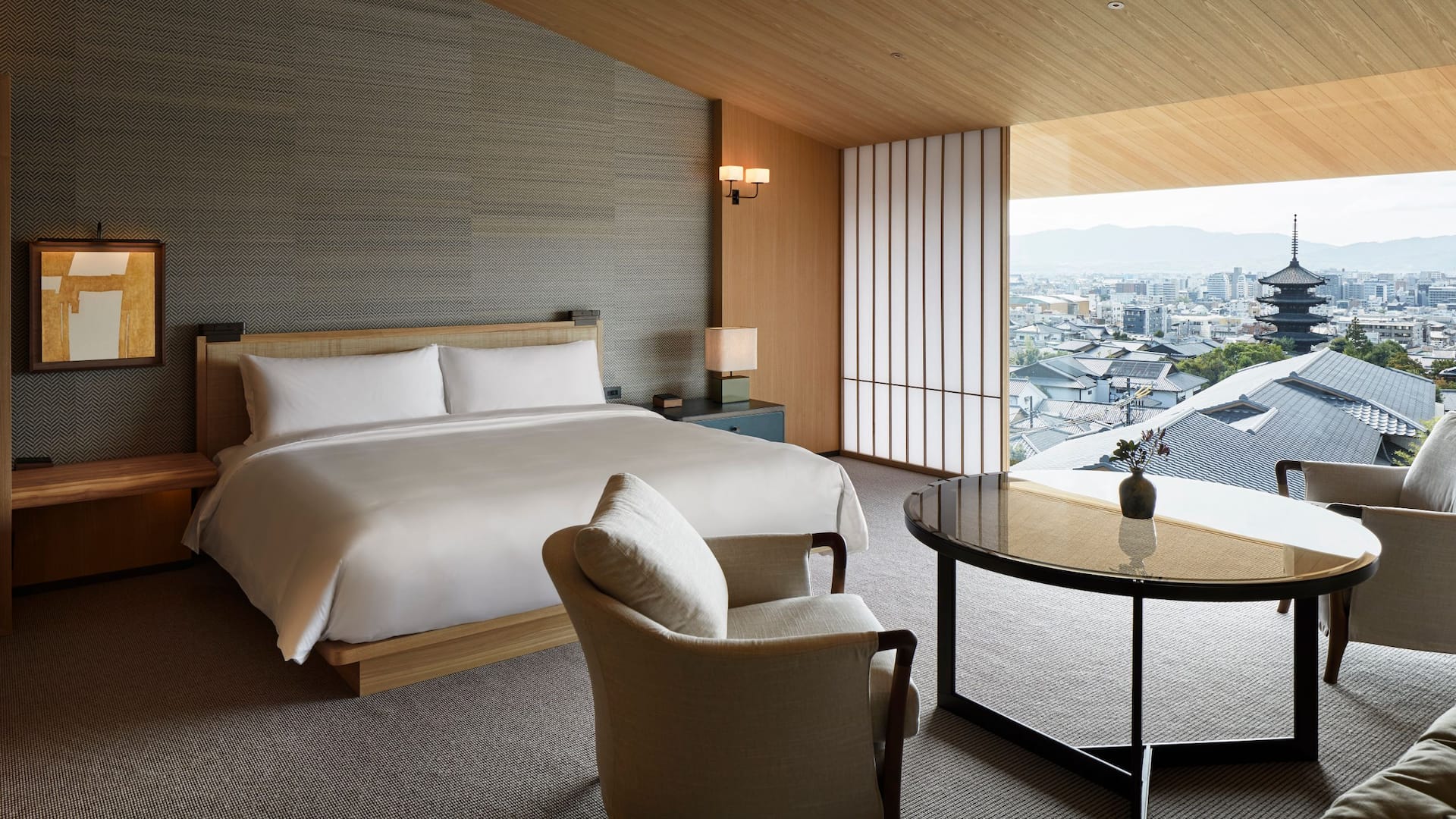 King Deluxe Guestroom with View at Park Hyatt Kyoto