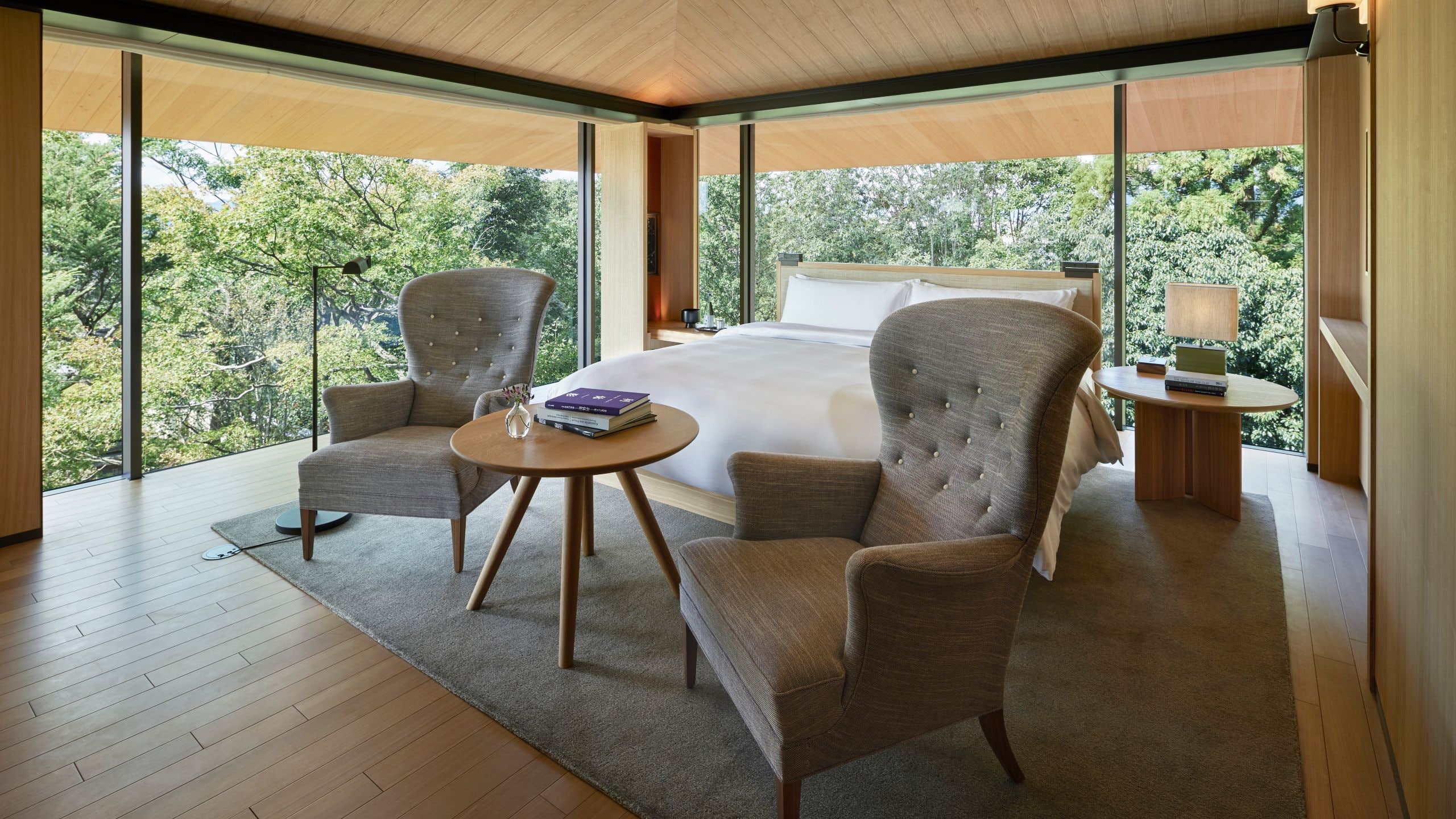 4 of 10 Park Hyatt Kyoto Pagoda House Suite Bedroom