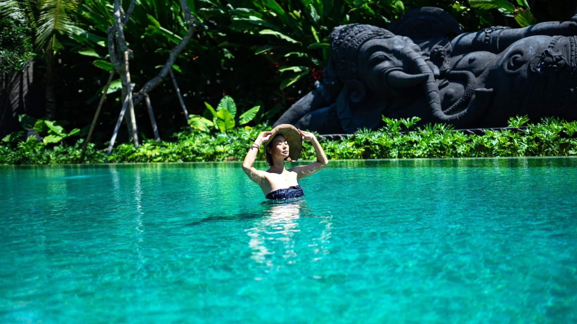 Hyatt Regency Bali Sunbathing