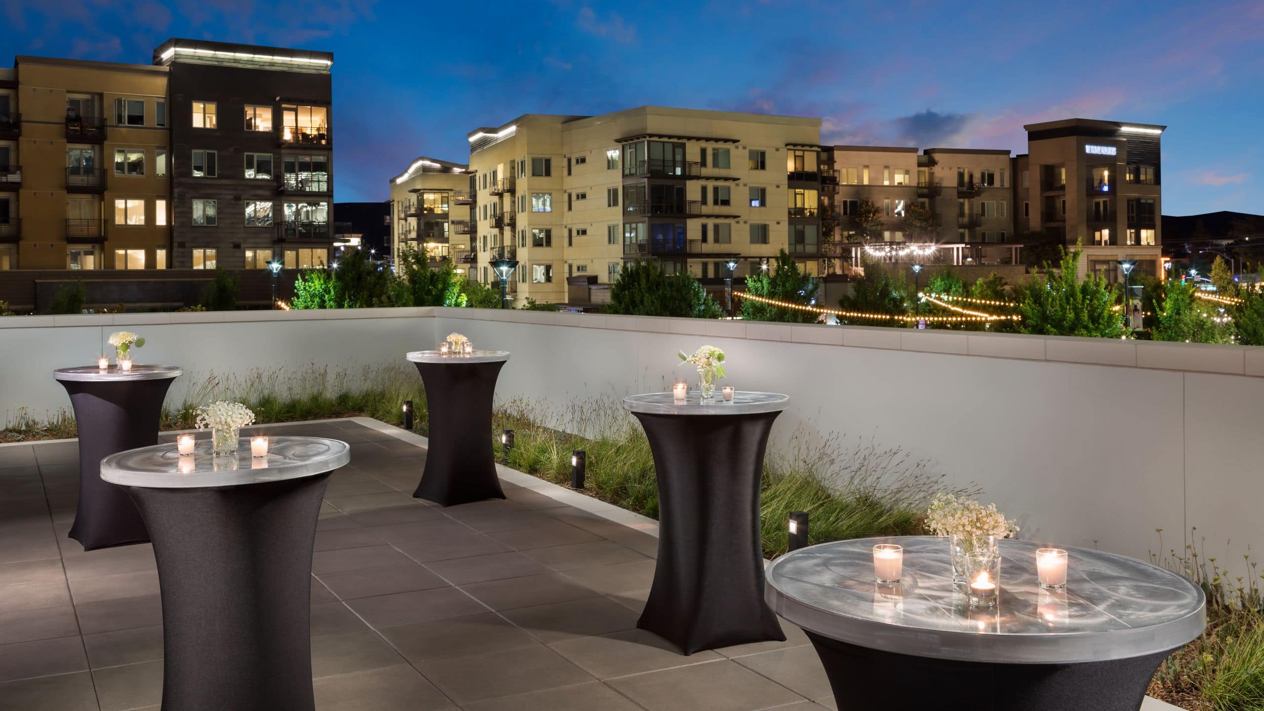 Hyatt Centric Mountain View Terrace Social Setup