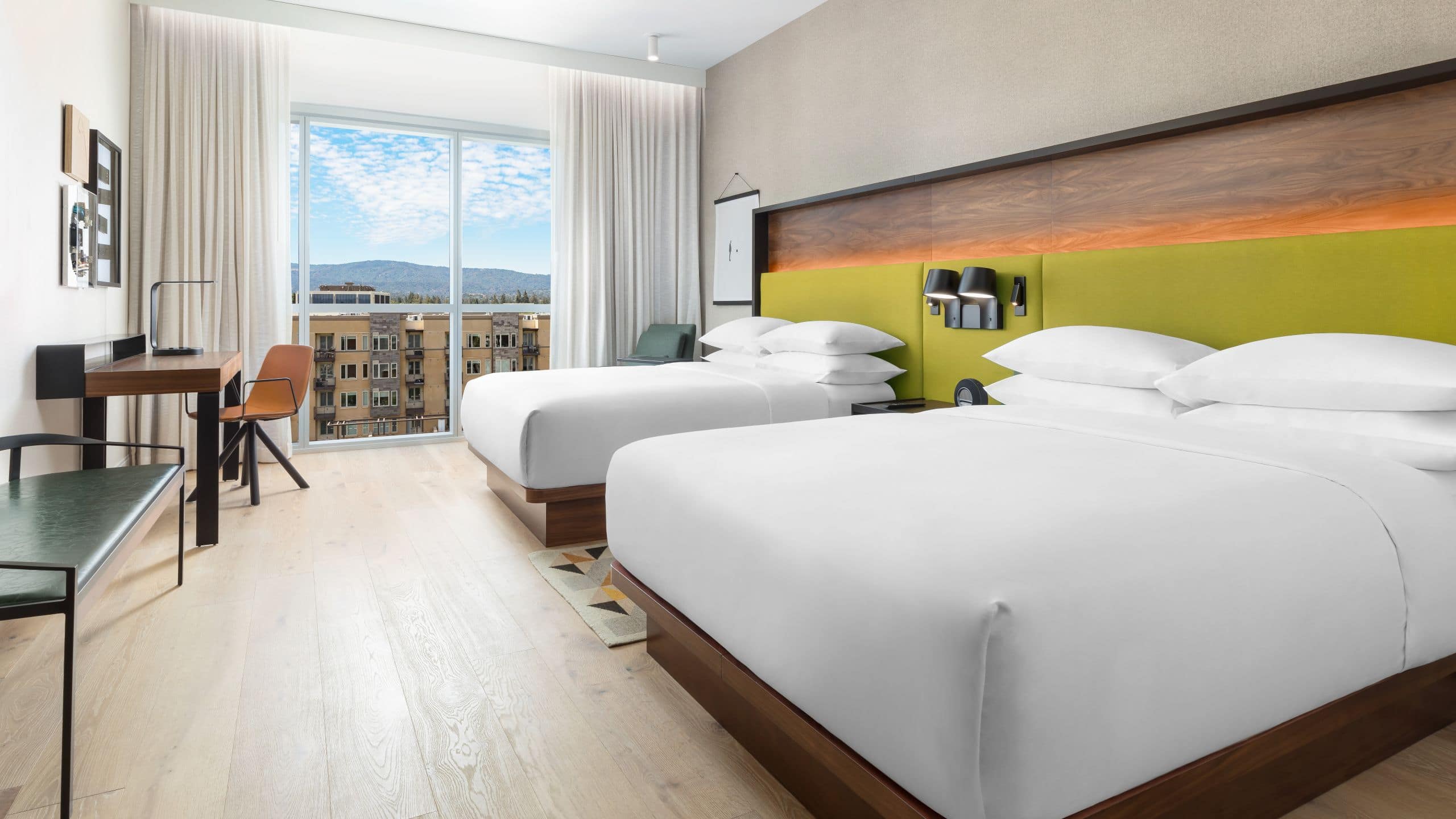 Hyatt Centric Mountain View Two Doubles Guestroom