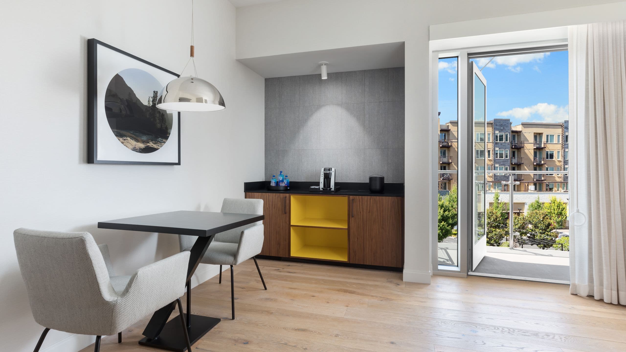 5 из 9 Hyatt Centric Mountain View Suite Kitchen Closed Door