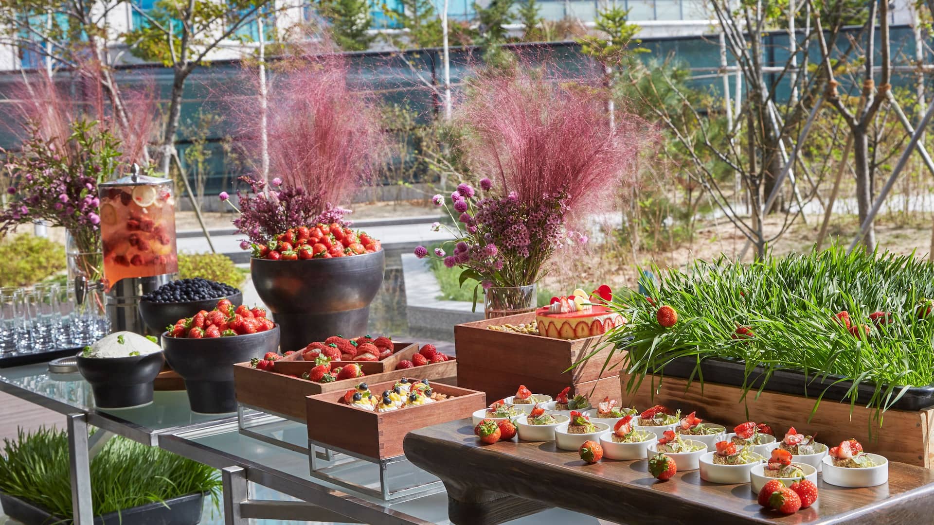 1 of 1 Grand Hyatt Incheon Strawberry Display