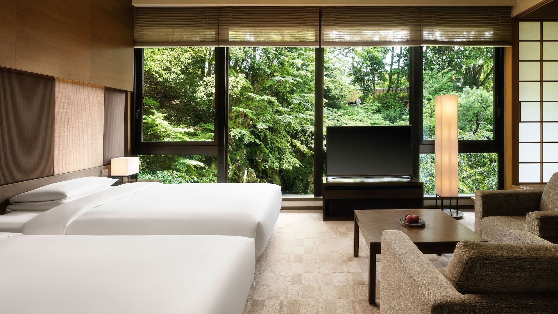 Hyatt Regency Kyoto Executive Suite Twin Bedroom