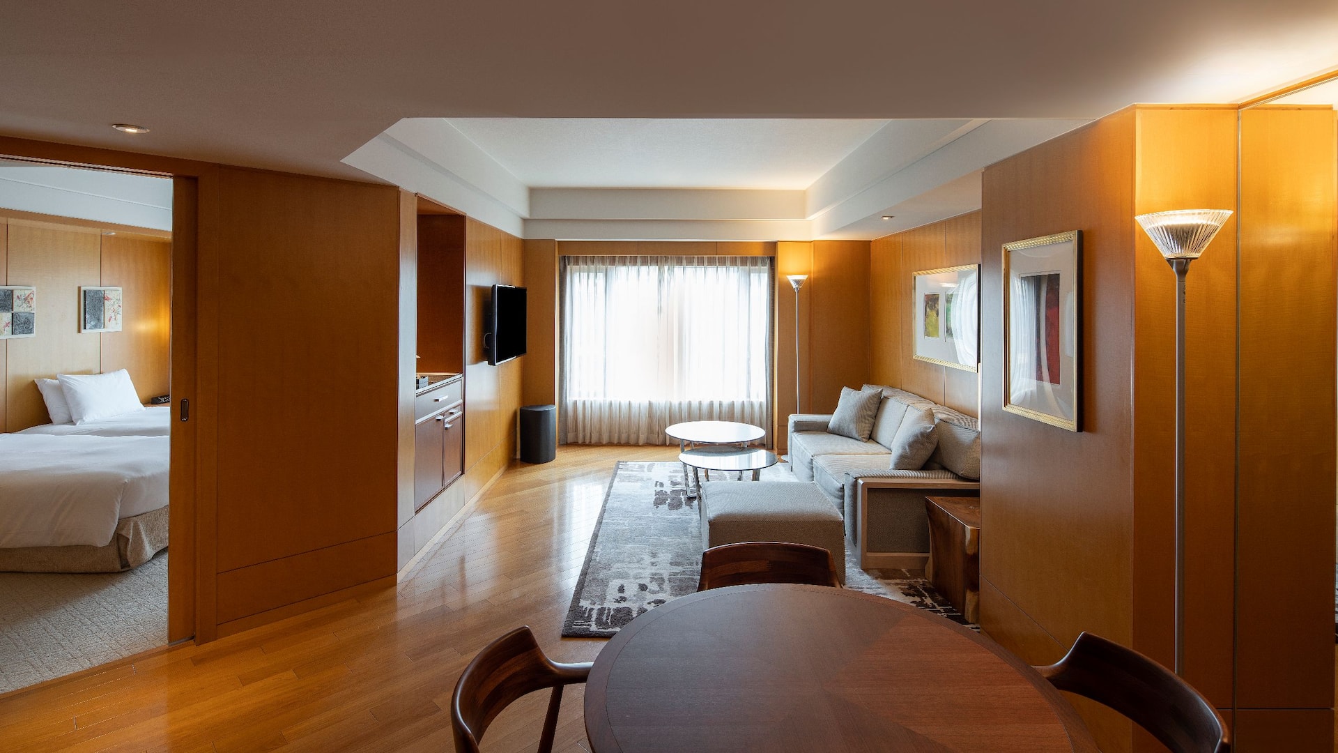 Grand Hyatt Fukuoka Grand Suite Twin Living Area