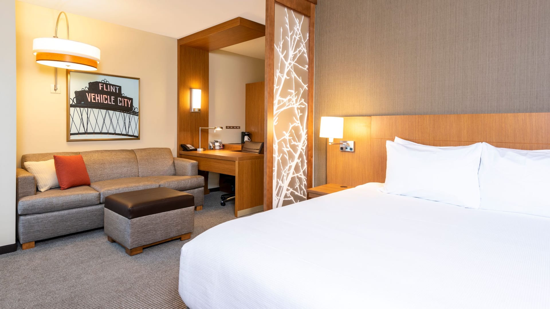 Hyatt Place Flint / Grand Blanc Specialty King Guestroom