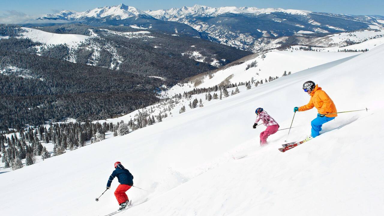 Family Skiing