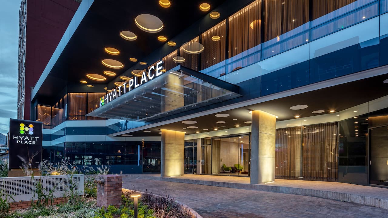 Entrance at Hyatt Place Bogota/Convention Center