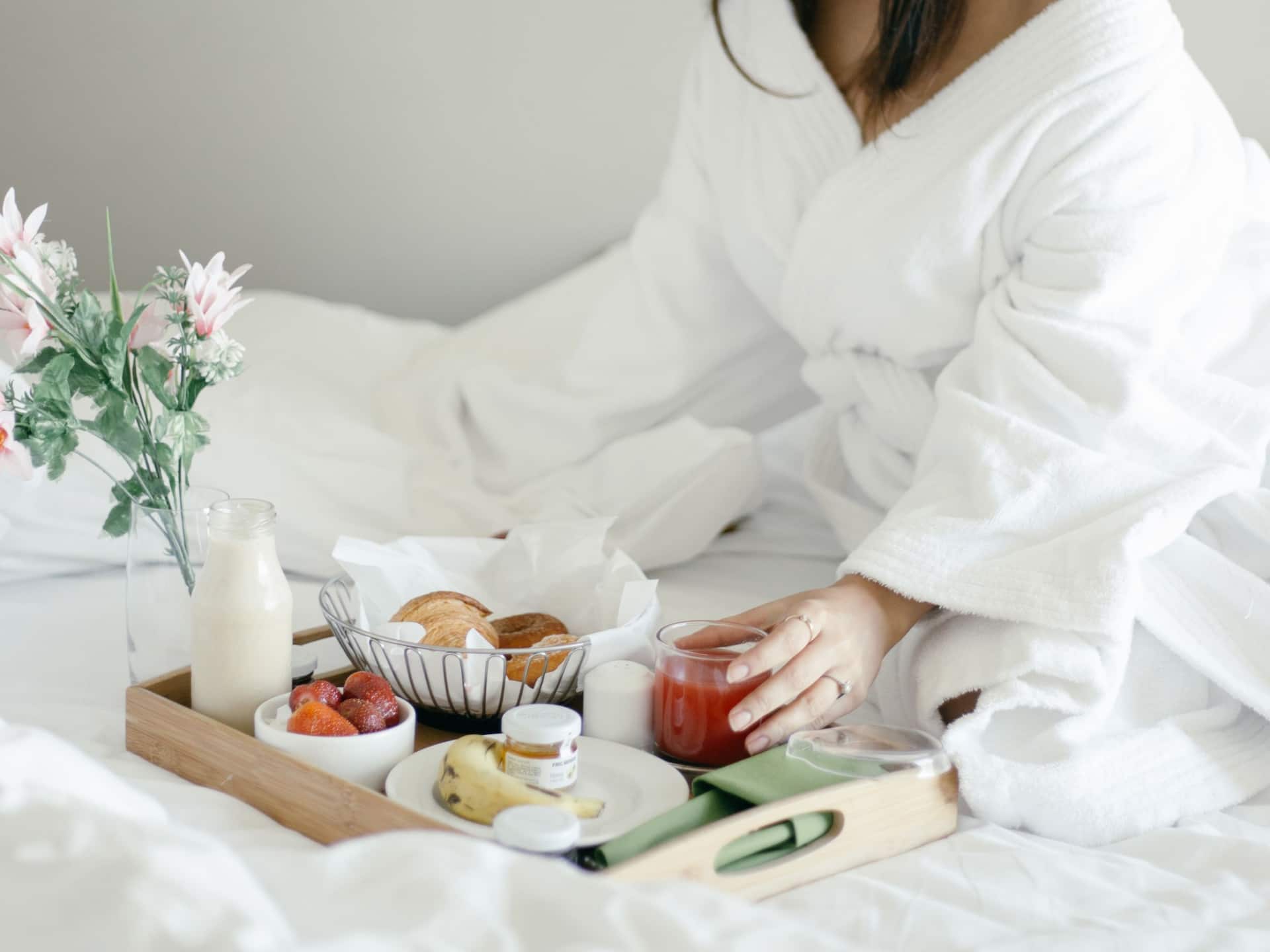 Hyatt Regency Ahmedabad Breakfast in Bed