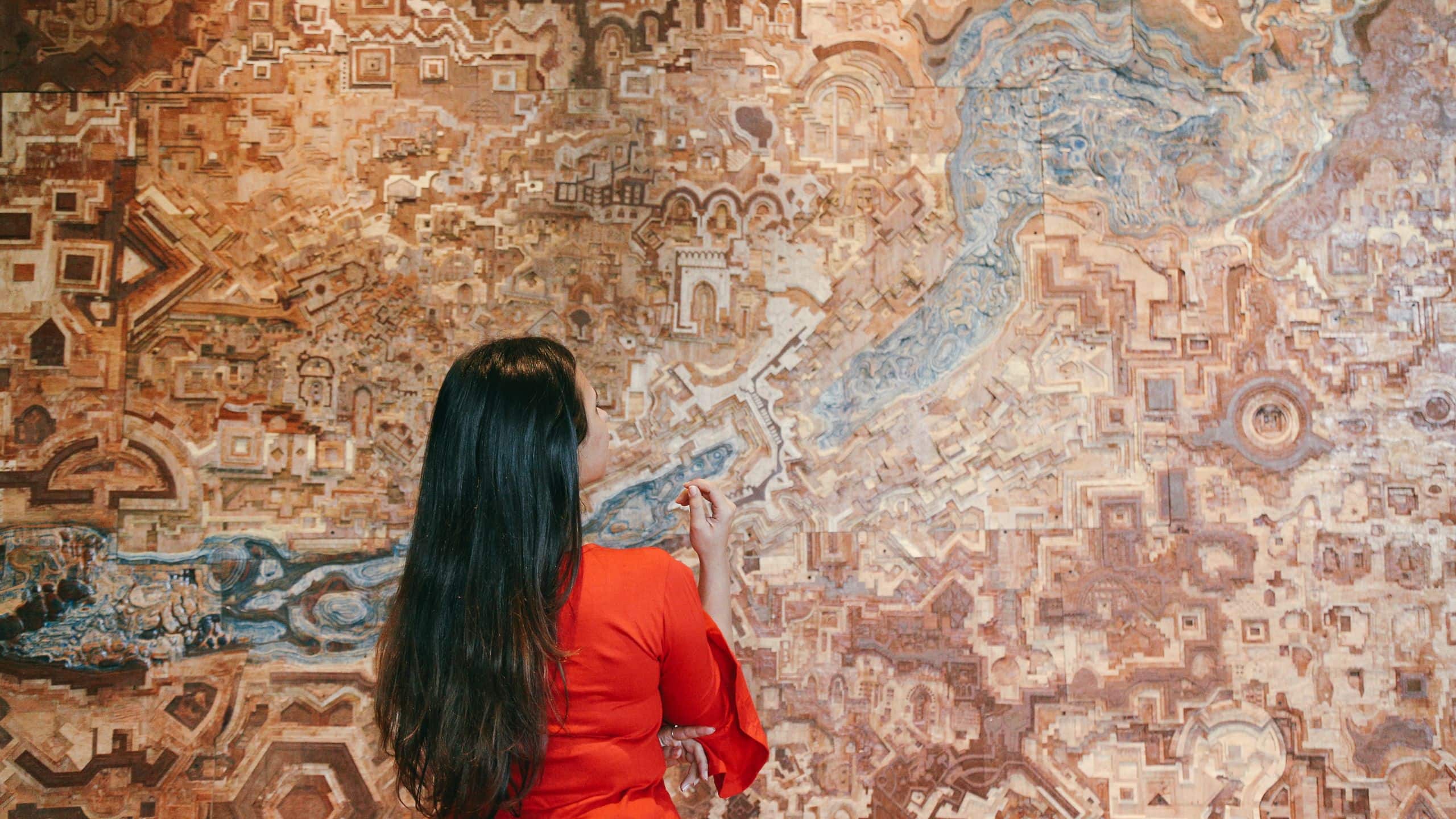 Hyatt Regency Ahmedabad Lobby Art