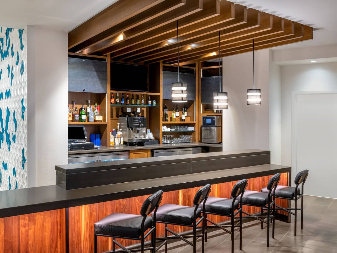 Hyatt Place San Jose Airport Lobby Bar in San Jose California