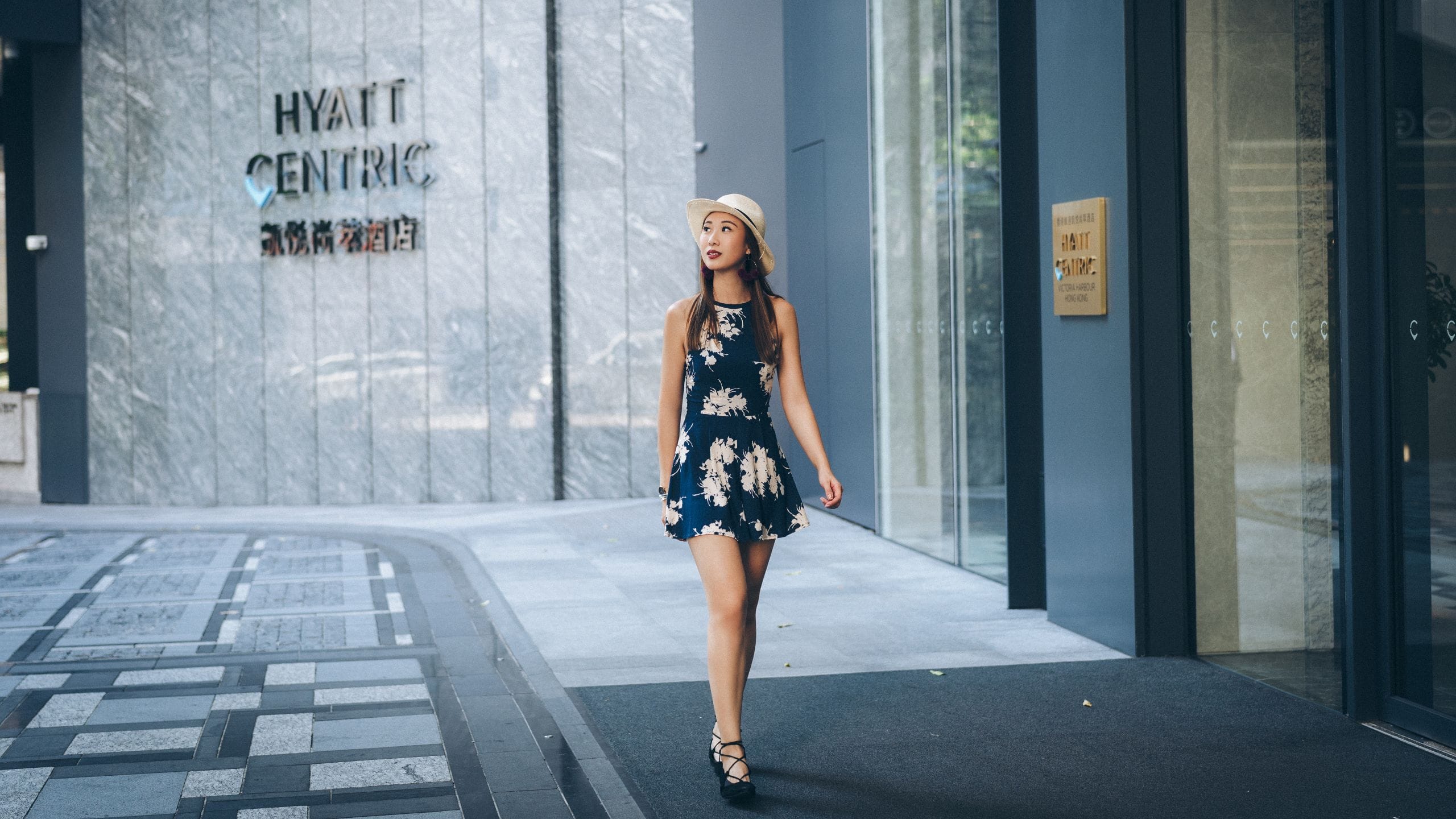 Hyatt Centric Victoria Harbour Hong Kong Front Door
