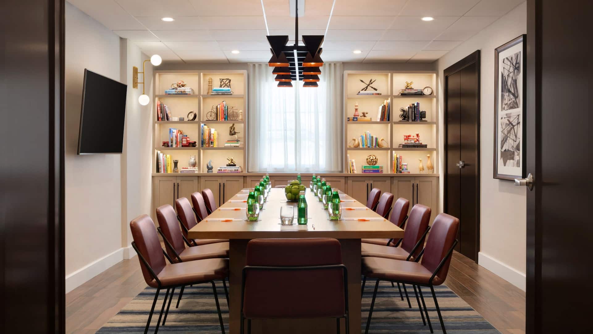 Hyatt Place Santa Barbara Meeting Space Boardroom Setup