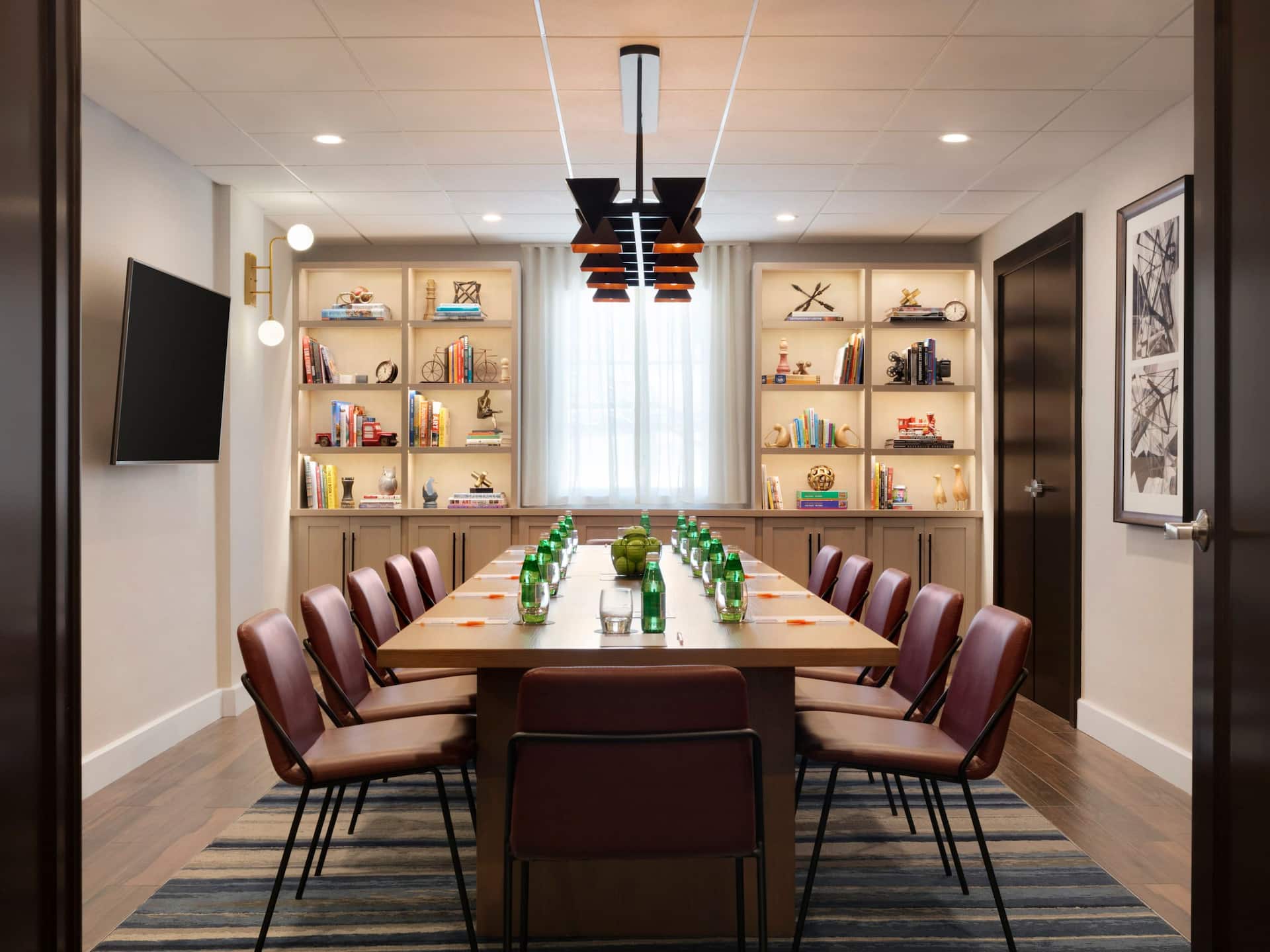 Hyatt Place Santa Barbara Meeting Space Boardroom Setup