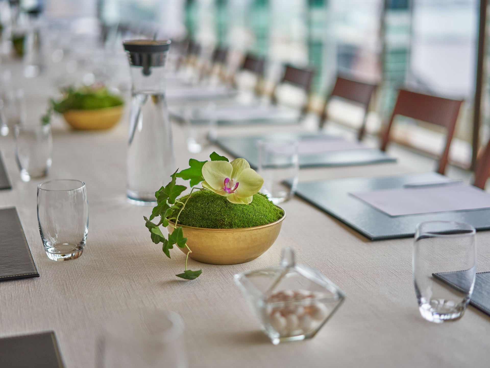 Grand Hyatt Hong Kong Executive Suite Meeting Table